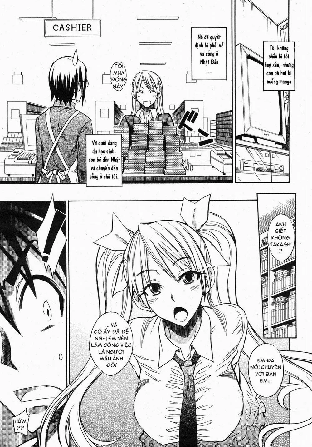 HentaiVN.net - Ảnh 5 - Tricky Twintails Girl - Chap 1