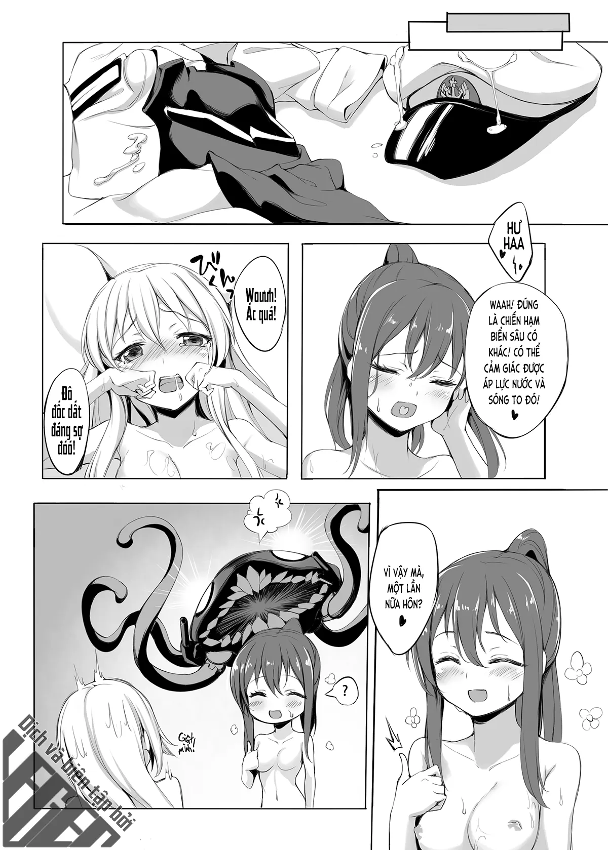 HentaiVN.net - Ảnh 26 - Bé Wo-Class đã có thể kiến tạo!? (KanColle) [Wo-kyuu-chan o Kenzou Dekita!? (Kantai Collection -KanColle-); ヲ級ちゃんを建造できた！？ (艦隊これくしょん -艦これ-)] - Chap 1