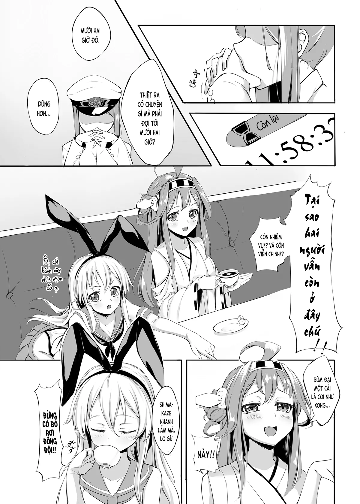 HentaiVN.net - Ảnh 5 - Bé Wo-Class đã có thể kiến tạo!? (KanColle) [Wo-kyuu-chan o Kenzou Dekita!? (Kantai Collection -KanColle-); ヲ級ちゃんを建造できた！？ (艦隊これくしょん -艦これ-)] - Chap 1