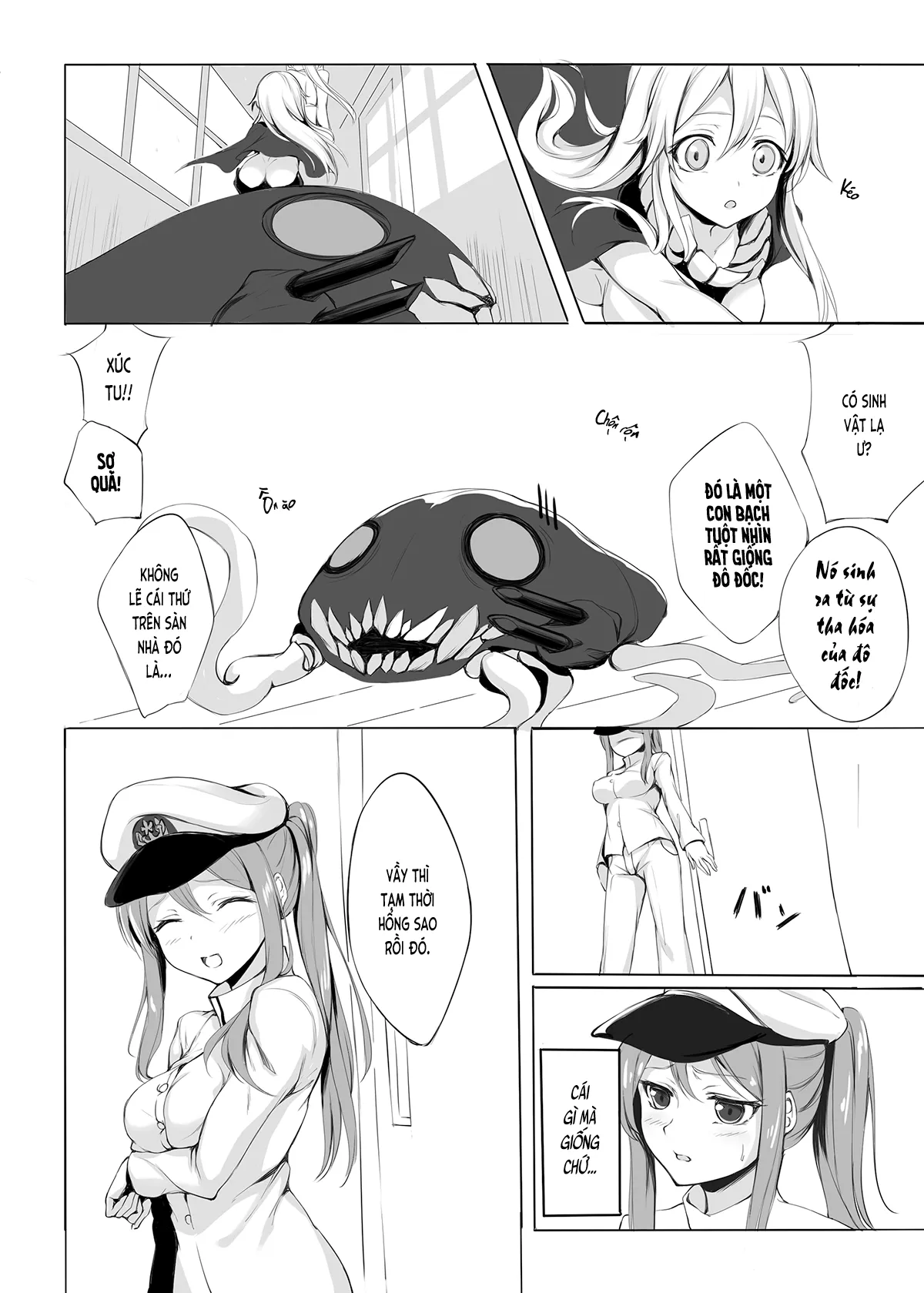 HentaiVN.net - Ảnh 8 - Bé Wo-Class đã có thể kiến tạo!? (KanColle) [Wo-kyuu-chan o Kenzou Dekita!? (Kantai Collection -KanColle-); ヲ級ちゃんを建造できた！？ (艦隊これくしょん -艦これ-)] - Chap 1