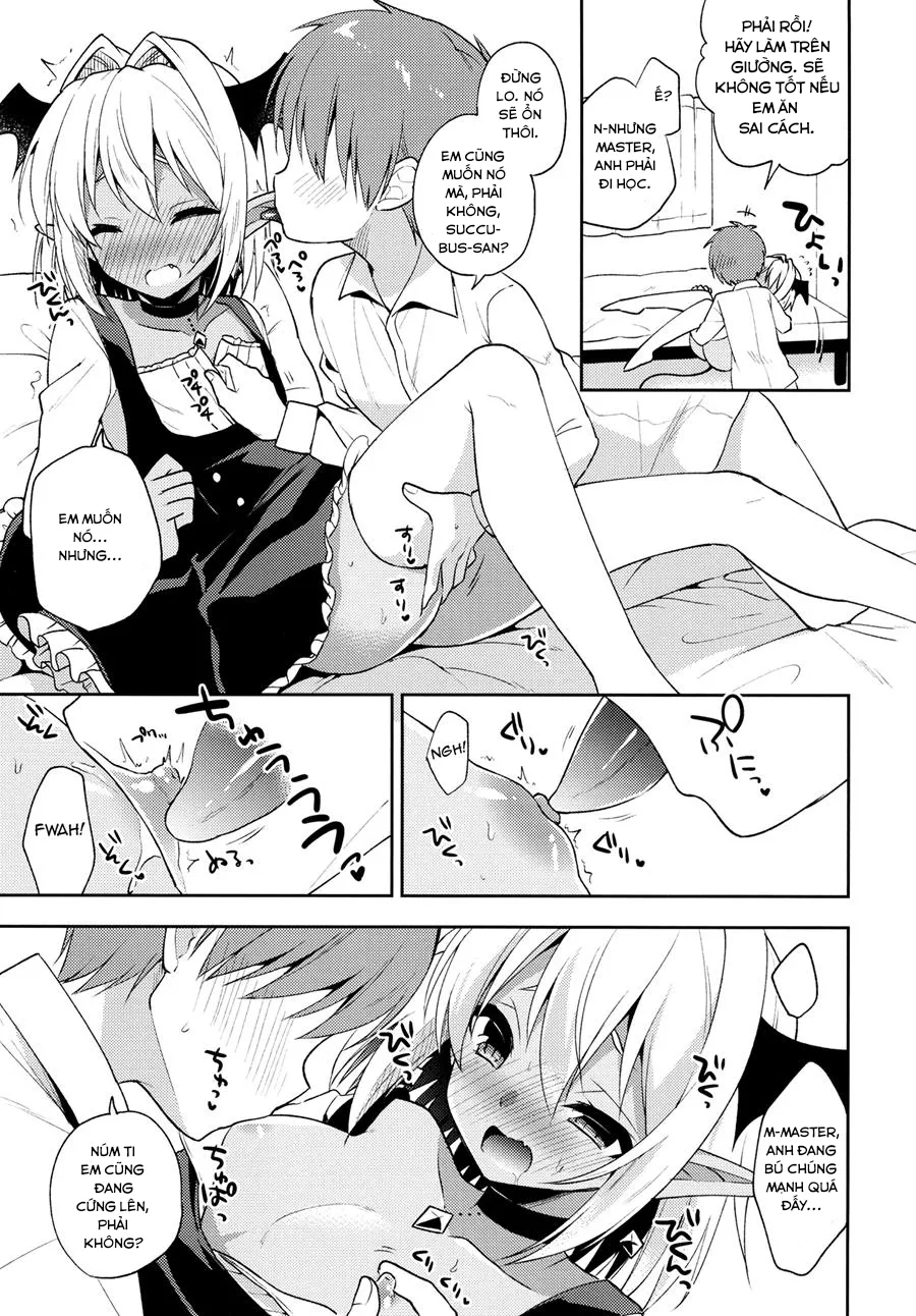 HentaiVN.net - Ảnh 9 - Otokonoko Succubus-san to Amaam seikatsu - Chap 1