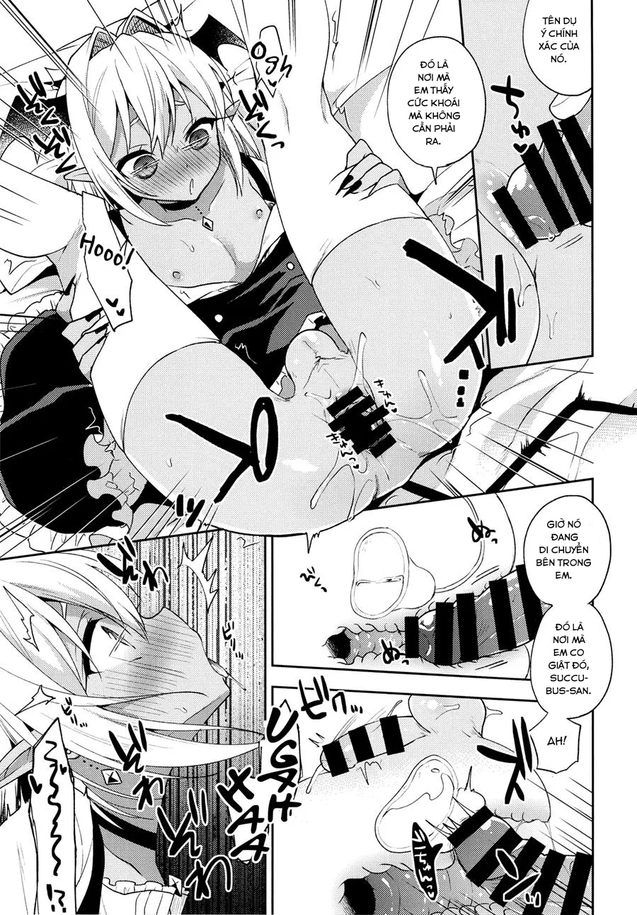 HentaiVN.net - Ảnh 11 - Otokonoko Succubus-san to Amaam seikatsu - Chap 1