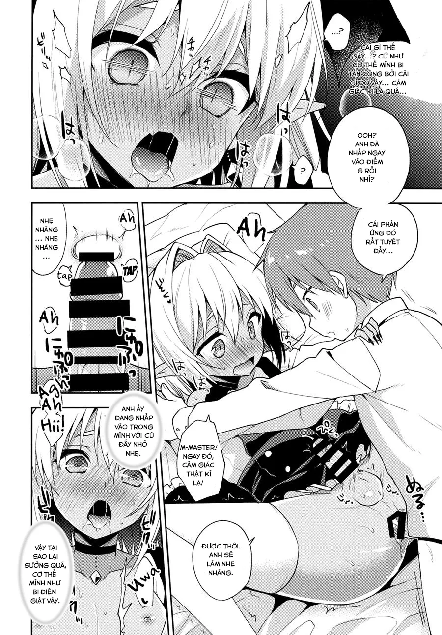 HentaiVN.net - Ảnh 12 - Otokonoko Succubus-san to Amaam seikatsu - Chap 1