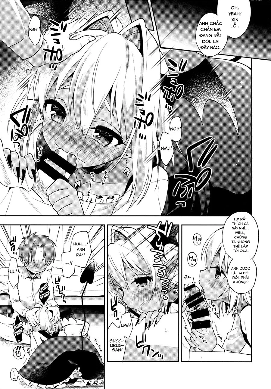 HentaiVN.net - Ảnh 7 - Otokonoko Succubus-san to Amaam seikatsu - Chap 1