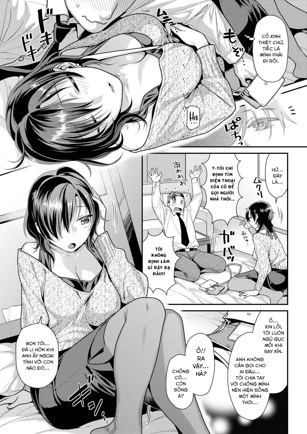 HentaiVN.net - Ảnh 4 - Bí mật của cô ấy [her secret] - Chap 1