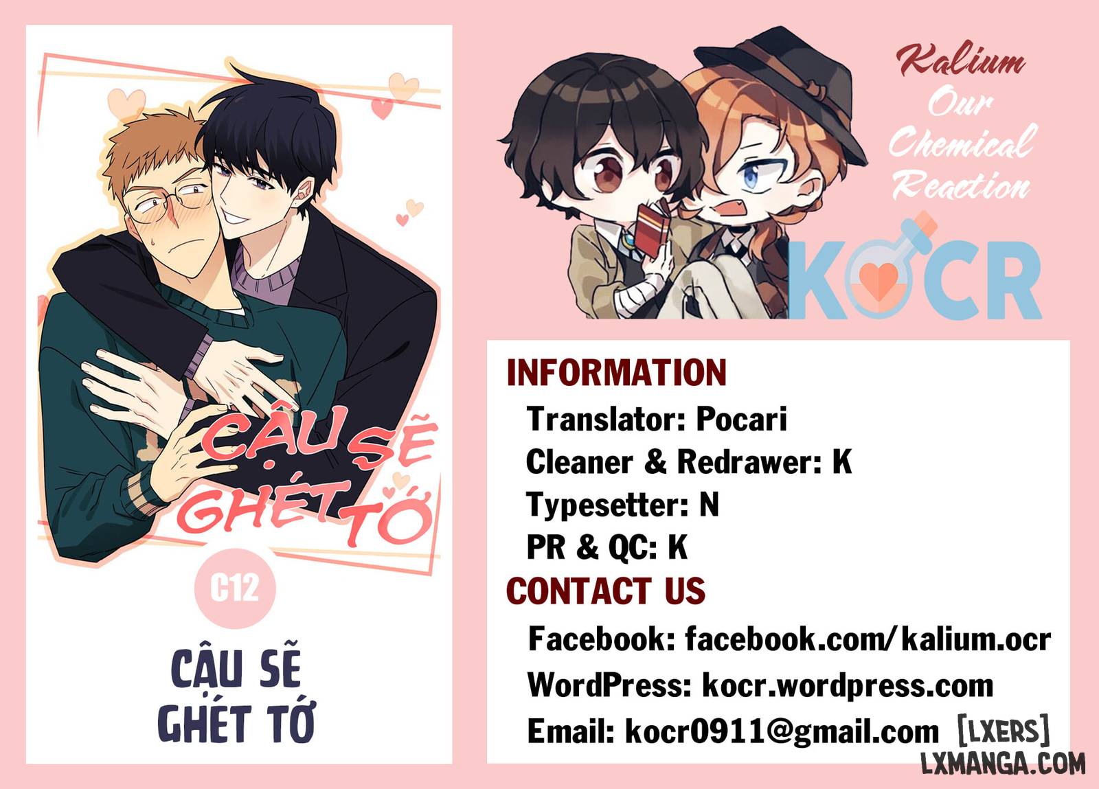 HentaiVN.net - Ảnh 30 - Cậu sẽ ghét tớ - Chap 13