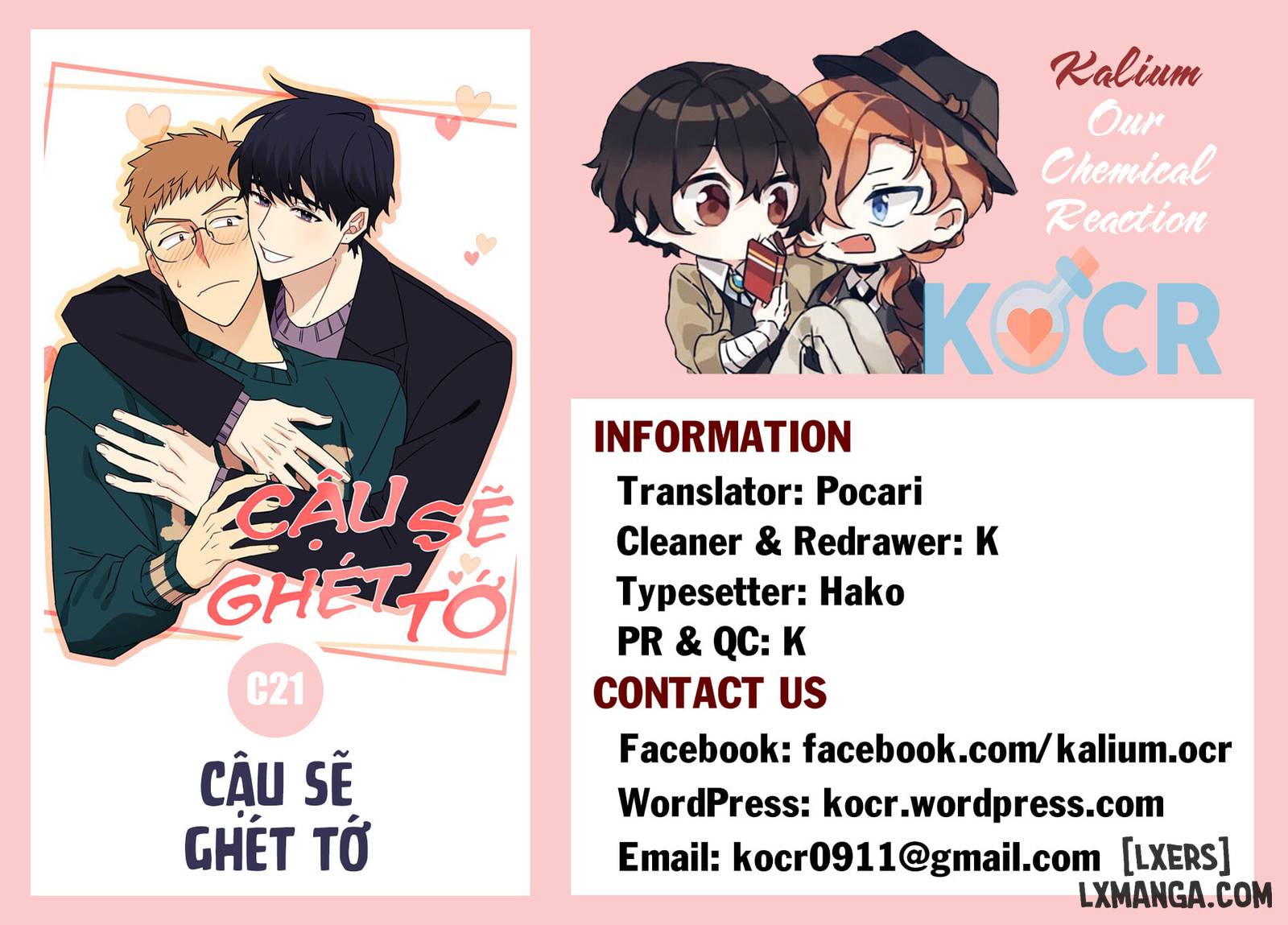 HentaiVN.net - Ảnh 21 - Cậu sẽ ghét tớ - Chap 22