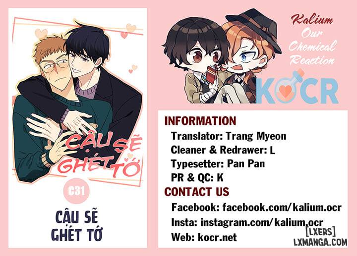 HentaiVN.net - Ảnh 27 - Cậu sẽ ghét tớ - Chap 32