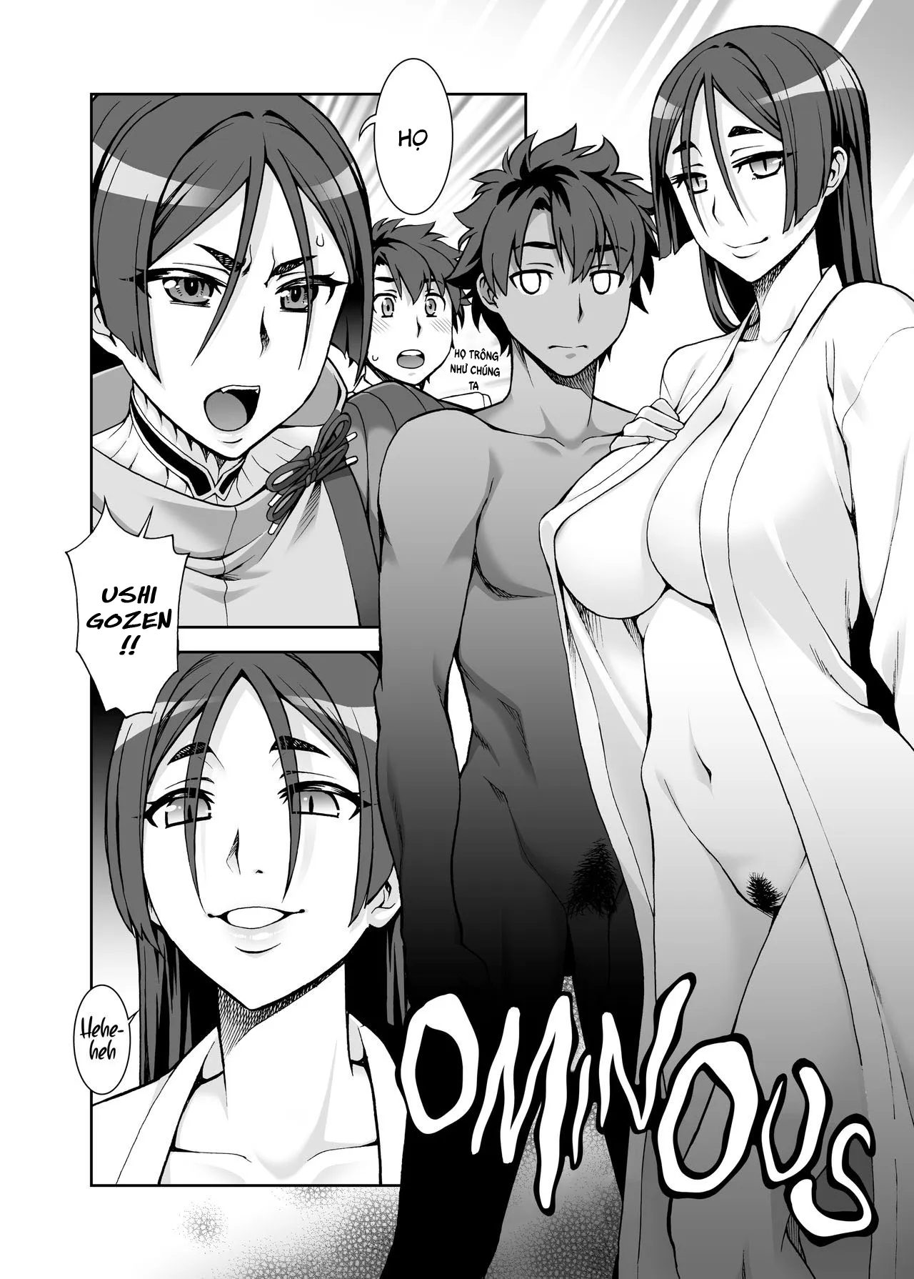 HentaiVN.net - Ảnh 3 - Okaa-san to Kagami - Chap 1