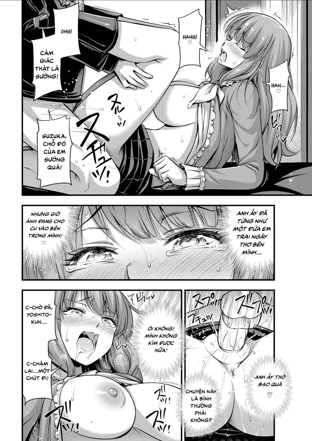 HentaiVN.net - Ảnh 13 - Lần đầu của đôi ta [He May be Cute But He’s Still a Wolf] - Chap 1