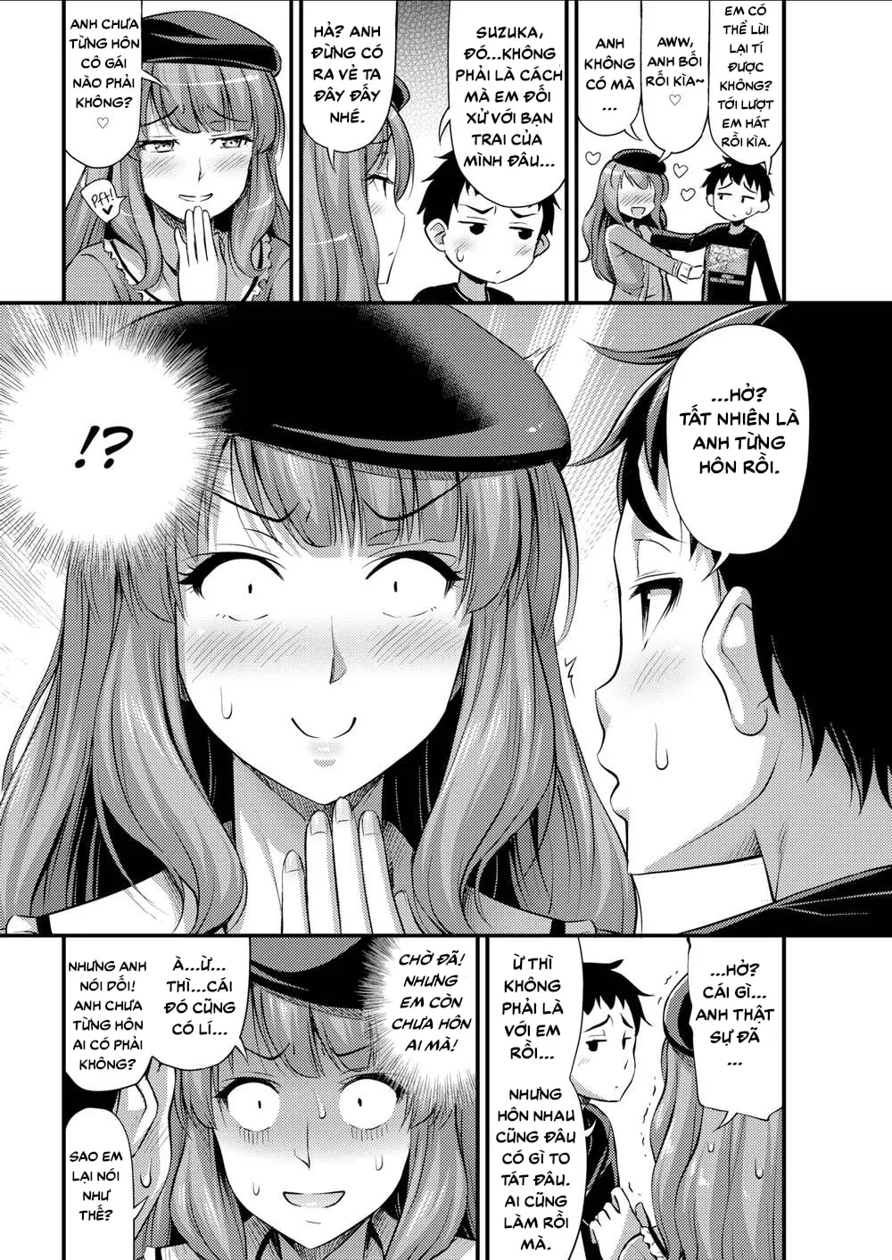 HentaiVN.net - Ảnh 3 - Lần đầu của đôi ta [He May be Cute But He’s Still a Wolf] - Chap 1