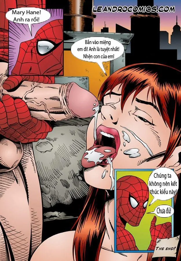 HentaiVN.net - Ảnh 10 - Spideman XXX Mary Jane - Chap 1