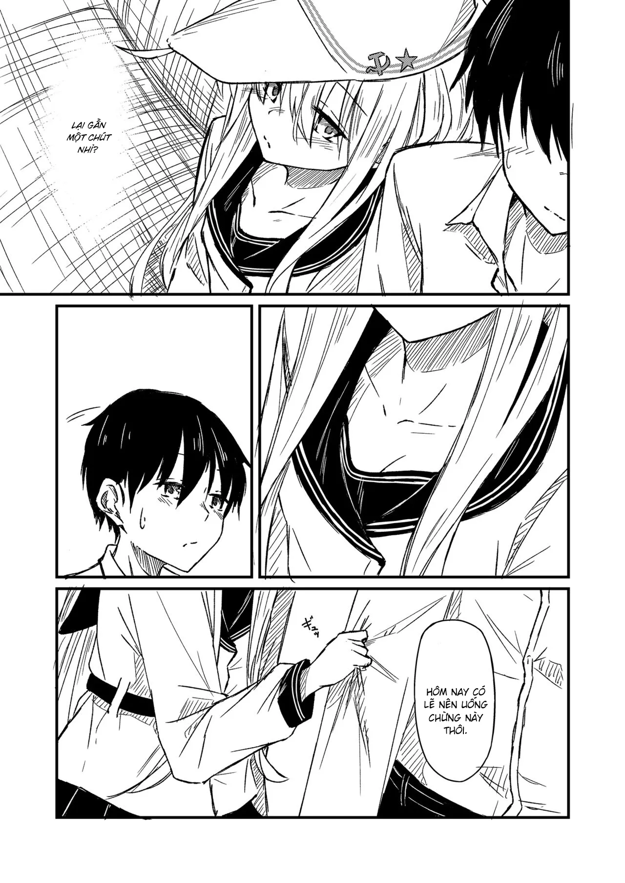 HentaiVN.net - Ảnh 6 - Nettaigyo ni Furete - Chap 1