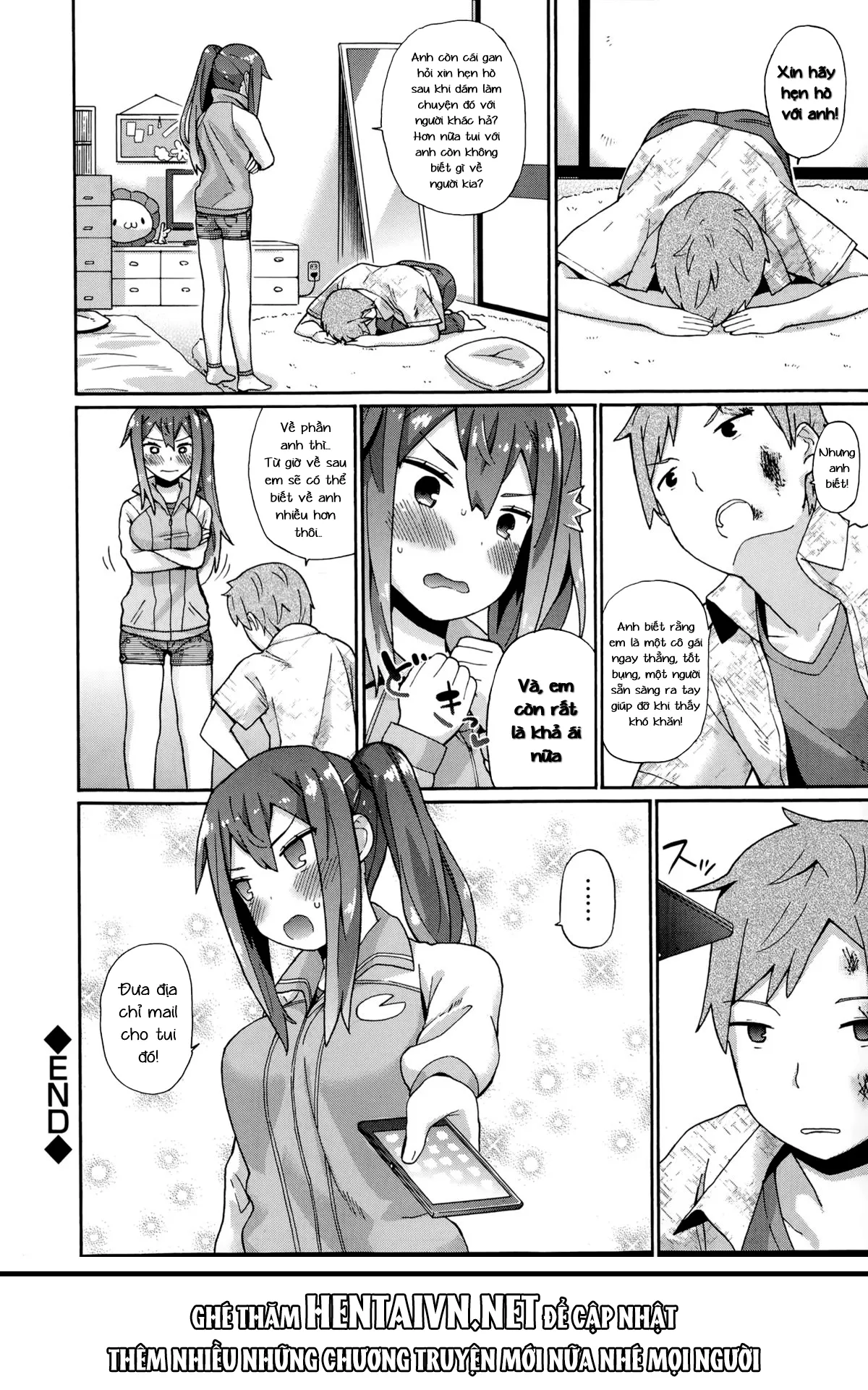 HentaiVN.net - Ảnh 24 - Knockout! [Nốc Ao!] - Chap 1