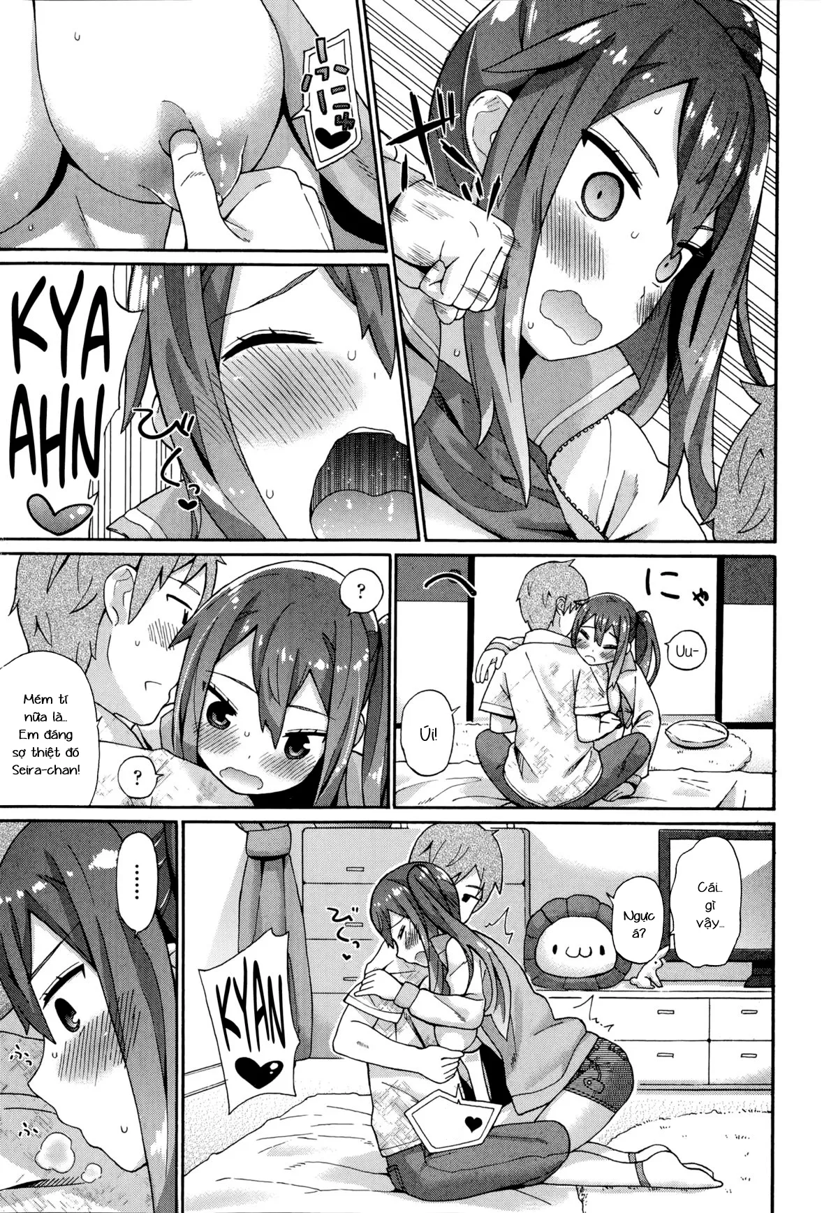 HentaiVN.net - Ảnh 7 - Knockout! [Nốc Ao!] - Chap 1