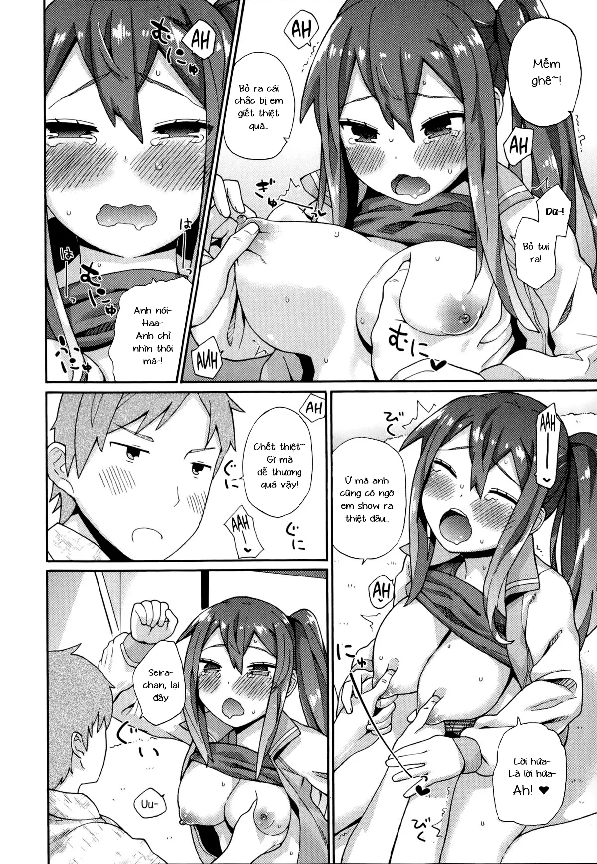 HentaiVN.net - Ảnh 8 - Knockout! [Nốc Ao!] - Chap 1