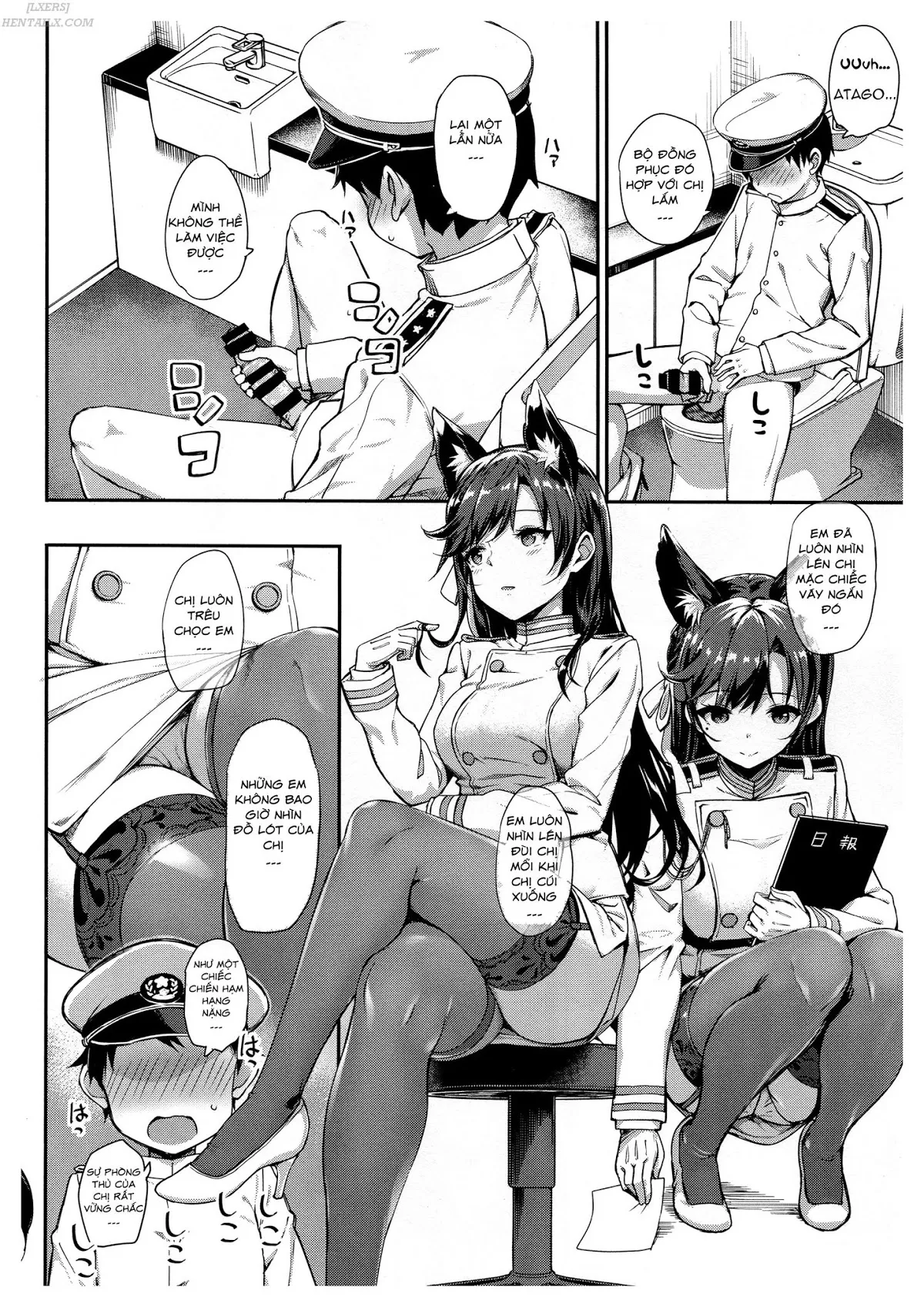 HentaiVN.net - Ảnh 10 - Sailor Atago to Sakuranbo (Azur Lane) - Chap 1
