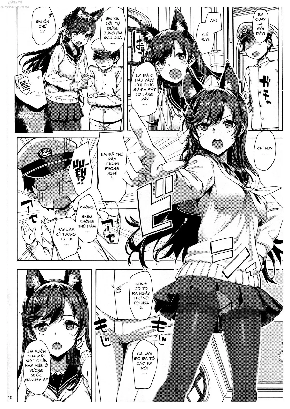 HentaiVN.net - Ảnh 12 - Sailor Atago to Sakuranbo (Azur Lane) - Chap 1