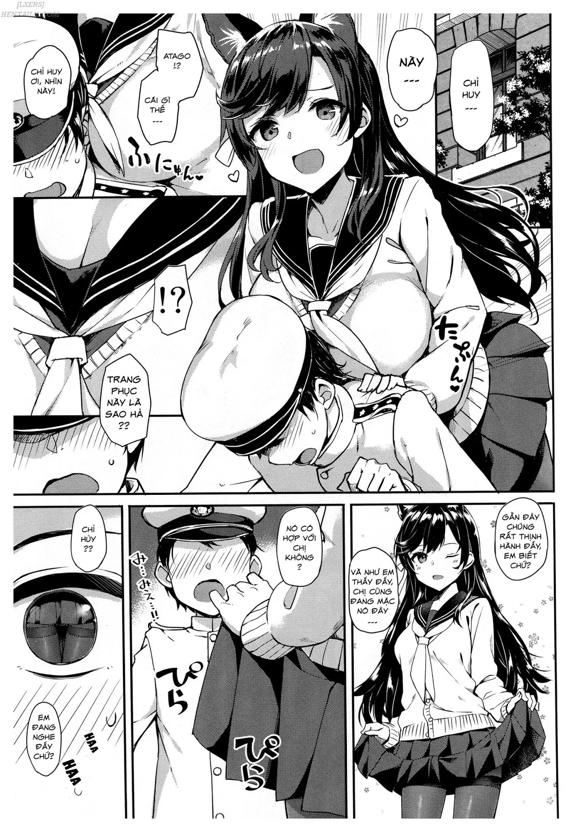 HentaiVN.net - Ảnh 7 - Sailor Atago to Sakuranbo (Azur Lane) - Chap 1