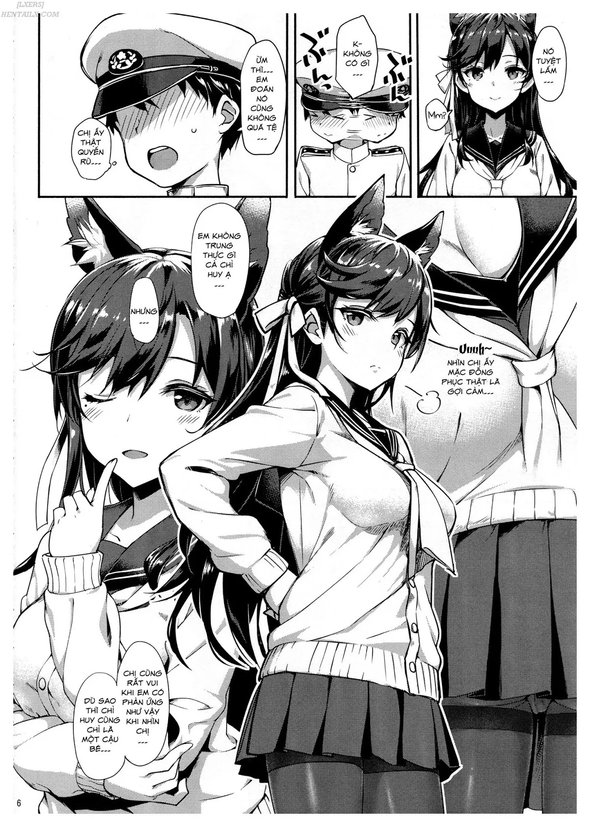 HentaiVN.net - Ảnh 8 - Sailor Atago to Sakuranbo (Azur Lane) - Chap 1