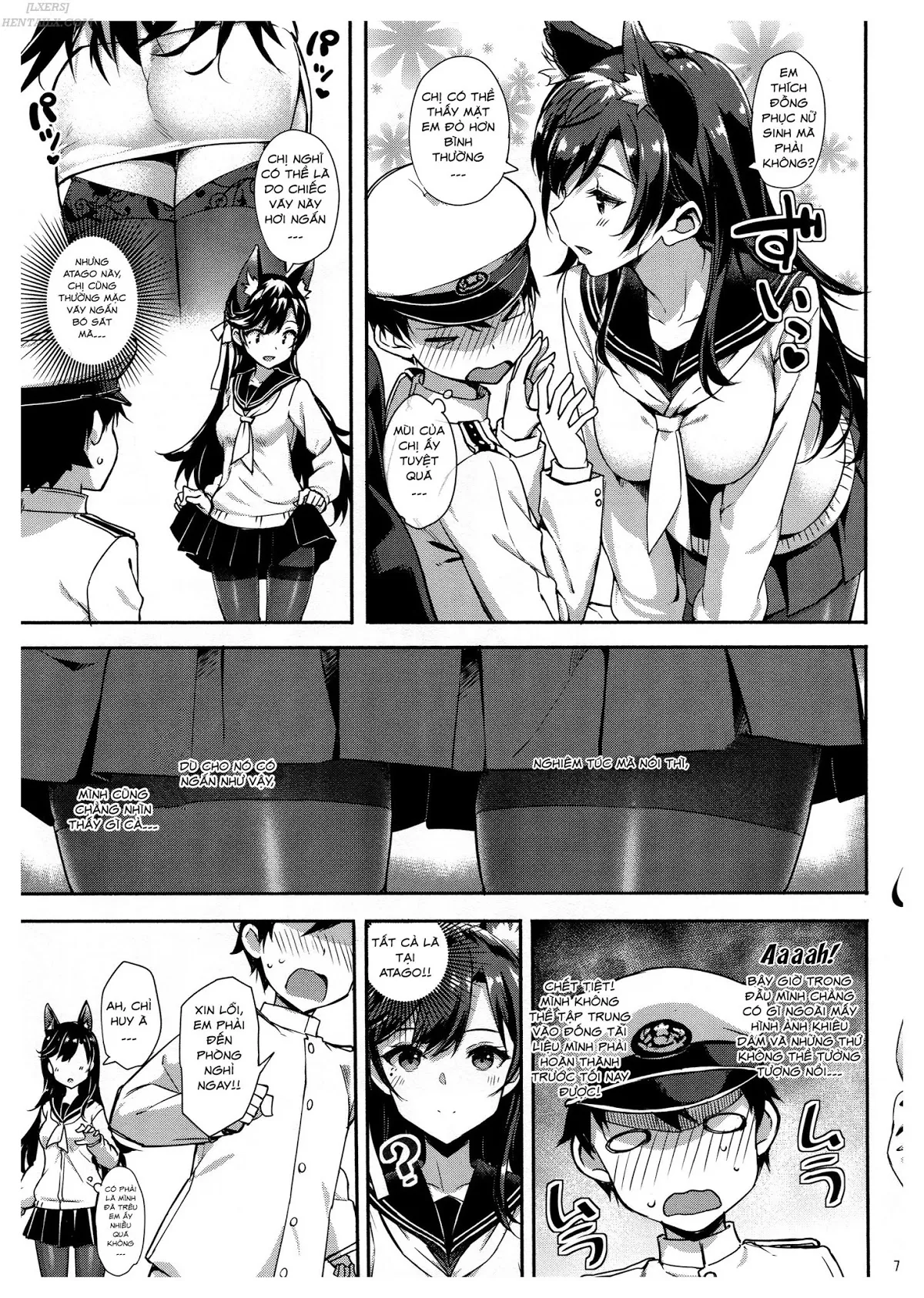 HentaiVN.net - Ảnh 9 - Sailor Atago to Sakuranbo (Azur Lane) - Chap 1