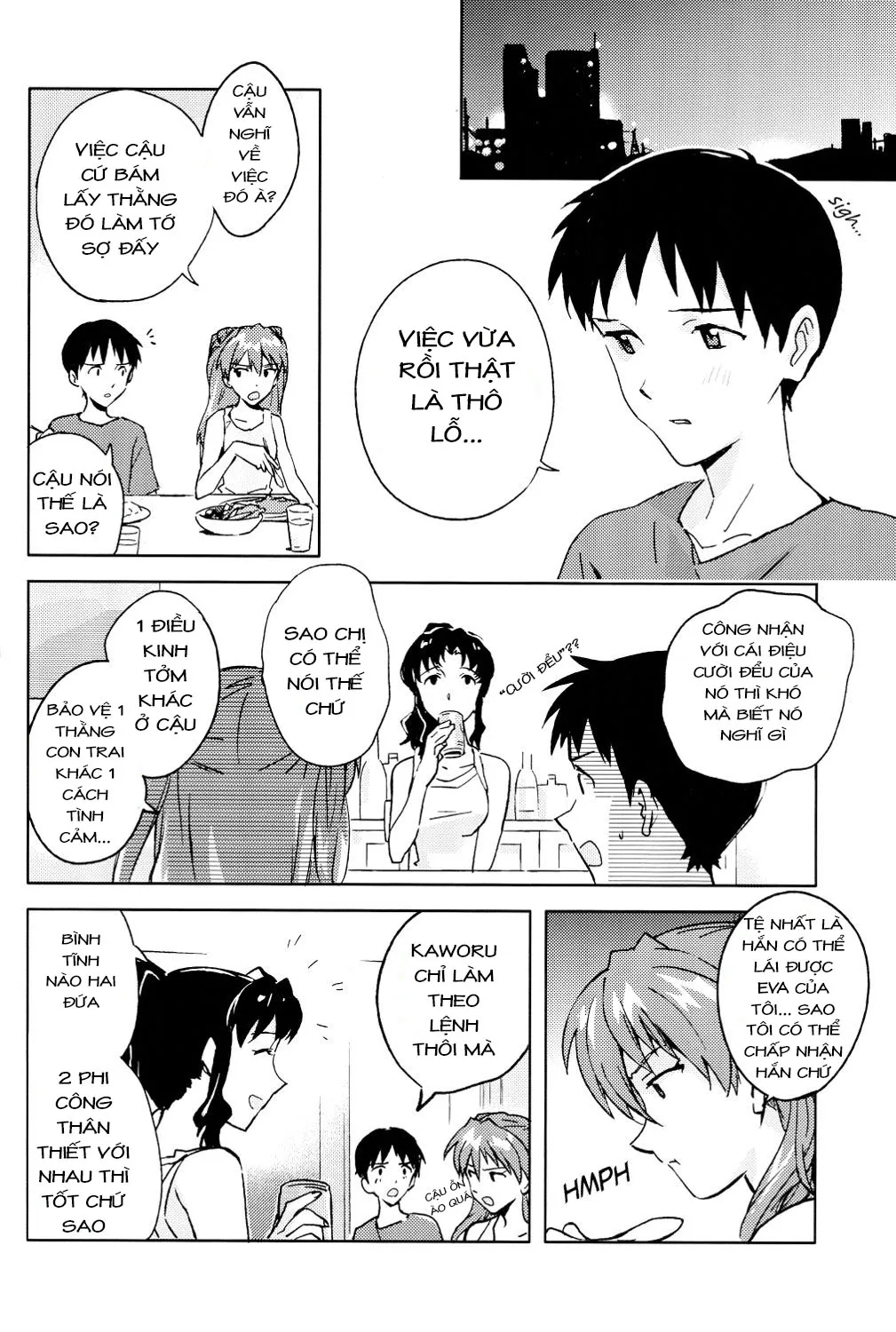 HentaiVN.net - Ảnh 5 - Fly me to the moon (Neon Genesis Evangelion) - Chap 1