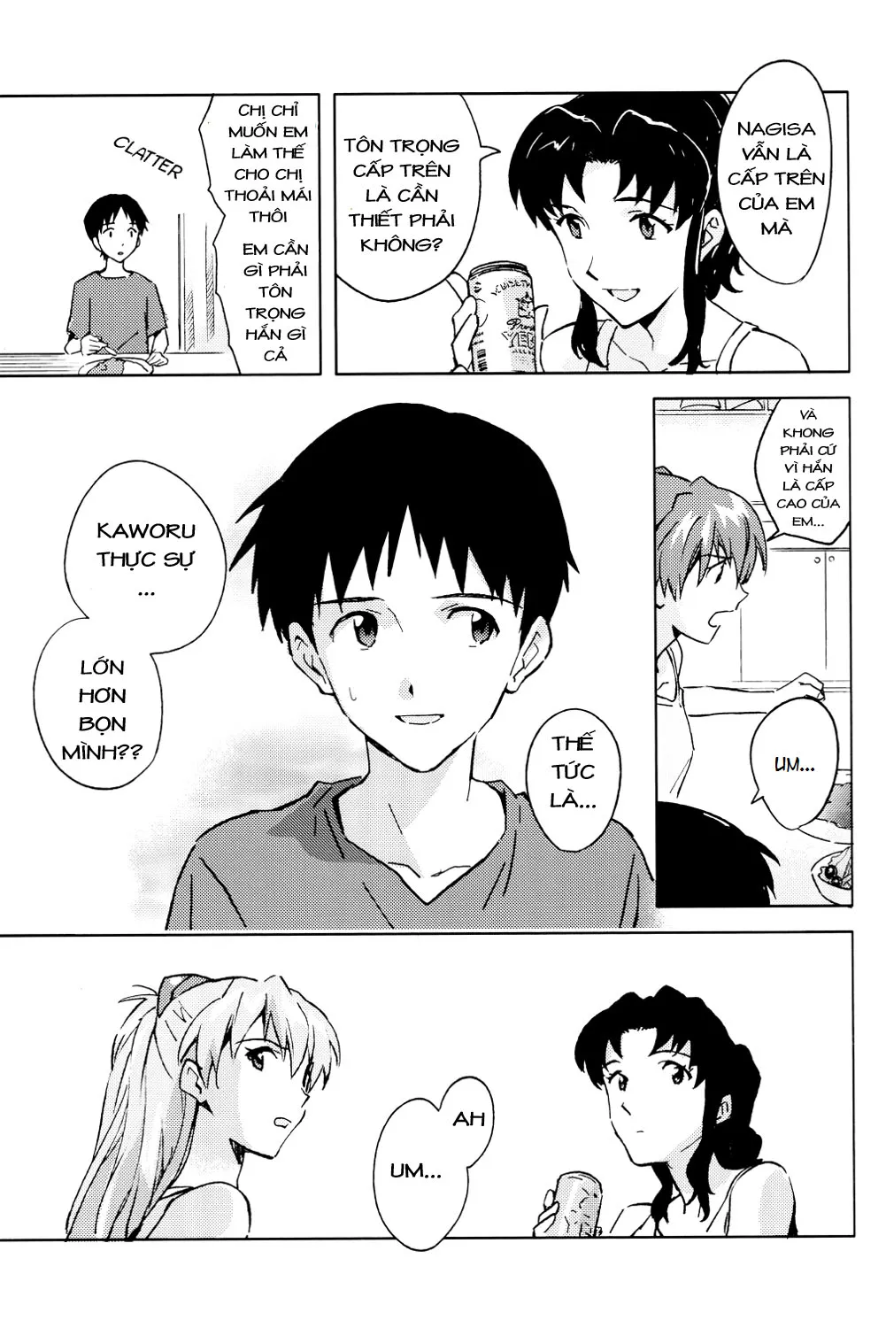 HentaiVN.net - Ảnh 6 - Fly me to the moon (Neon Genesis Evangelion) - Chap 1