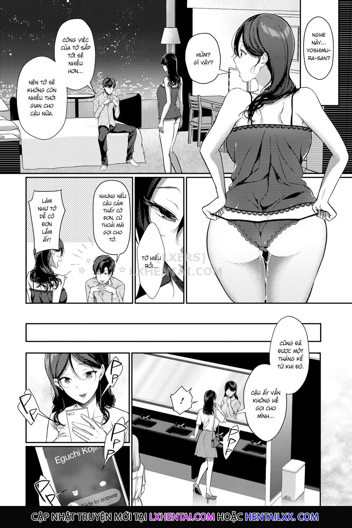 HentaiVN.net - Ảnh 15 - Melancholy Reunion [Comic Bavel 2020-11] - Chap 1