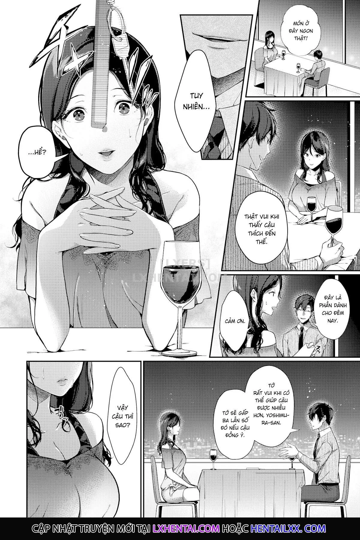 HentaiVN.net - Ảnh 7 - Melancholy Reunion [Comic Bavel 2020-11] - Chap 1