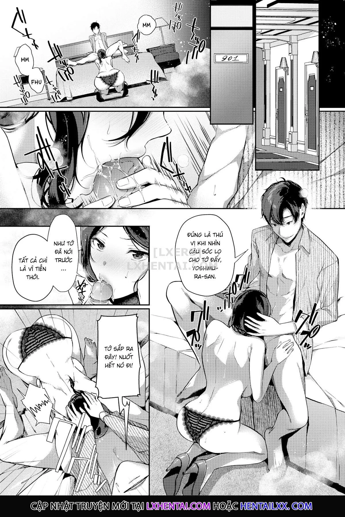 HentaiVN.net - Ảnh 8 - Melancholy Reunion [Comic Bavel 2020-11] - Chap 1