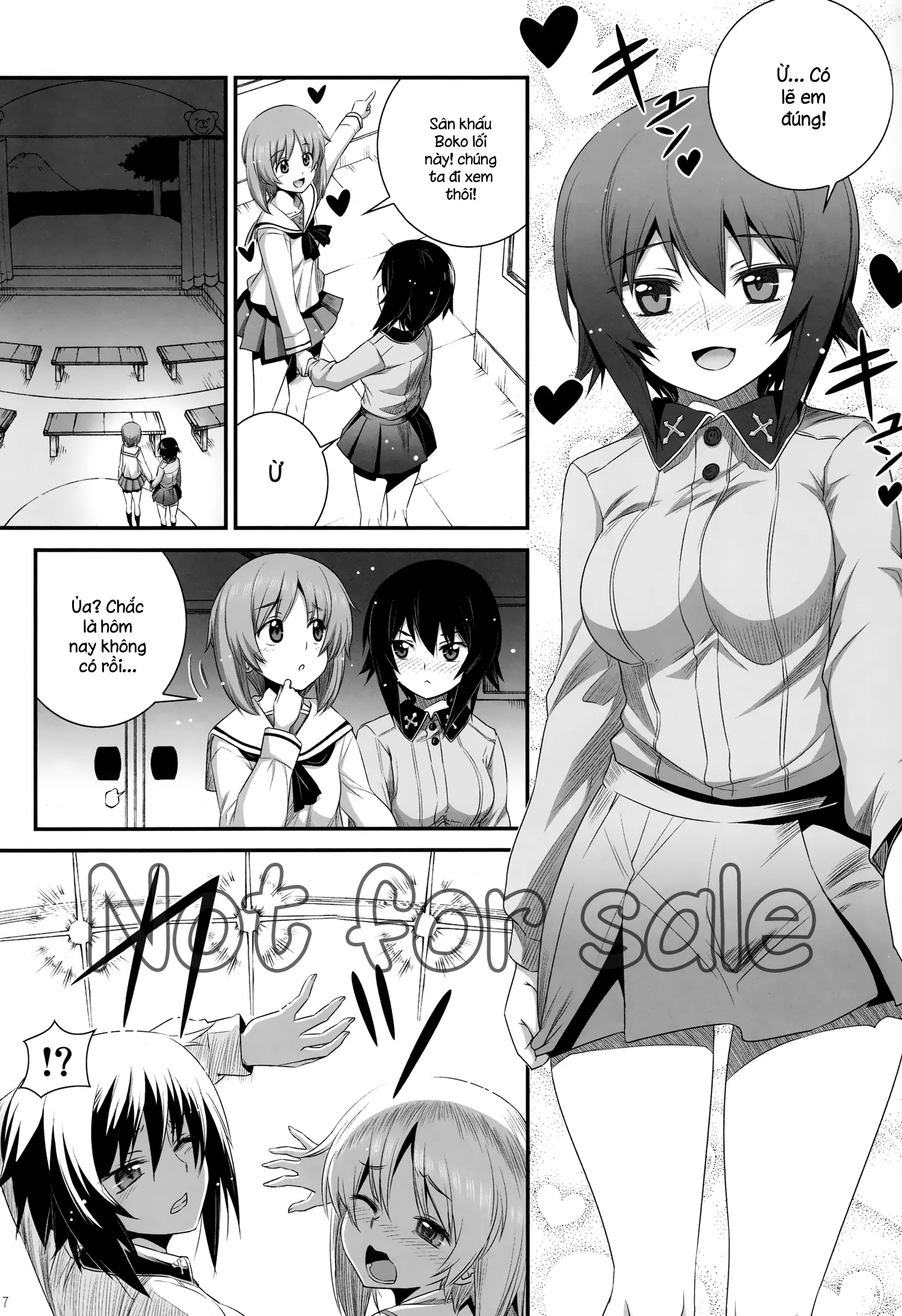 HentaiVN.net - Ảnh 6 - Shimada-Ryuu Panzer!! (Girls Und Panzer) - Chap 1