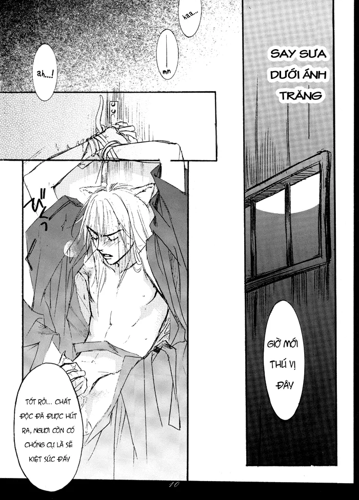 HentaiVN.net - Ảnh 11 - Một con người lạc lối dưới ánh trăng (Inuyasha) [Gekkoh] - Chap 1