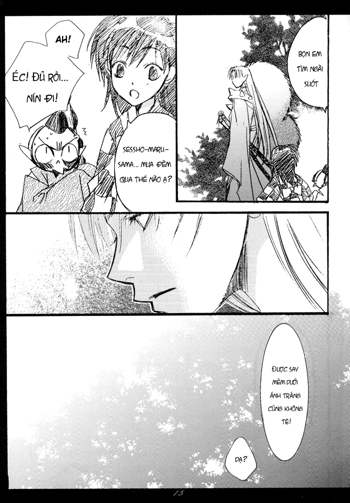 HentaiVN.net - Ảnh 16 - Một con người lạc lối dưới ánh trăng (Inuyasha) [Gekkoh] - Chap 1