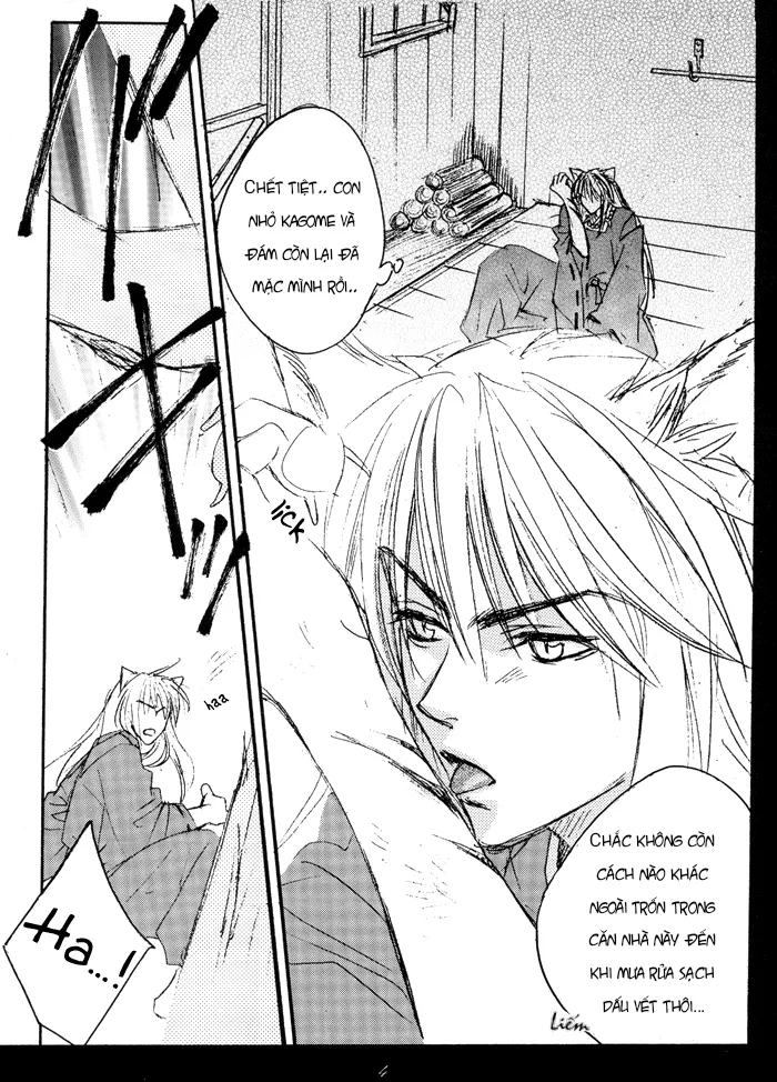 HentaiVN.net - Ảnh 5 - Một con người lạc lối dưới ánh trăng (Inuyasha) [Gekkoh] - Chap 1