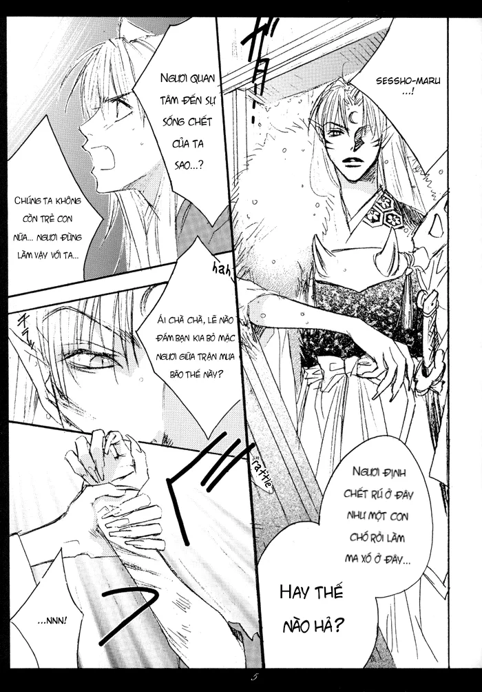 HentaiVN.net - Ảnh 6 - Một con người lạc lối dưới ánh trăng (Inuyasha) [Gekkoh] - Chap 1