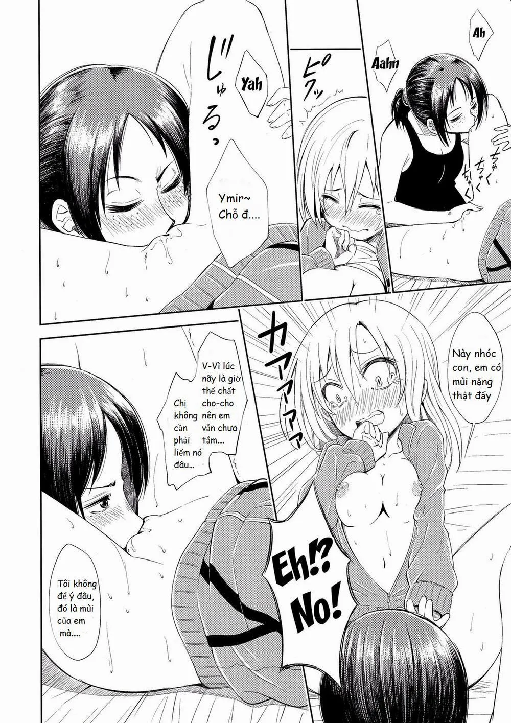 HentaiVN.net - Ảnh 14 - Lovely Girls'Lily vol.7 (Shingeki no Kyojin) - Chap 1
