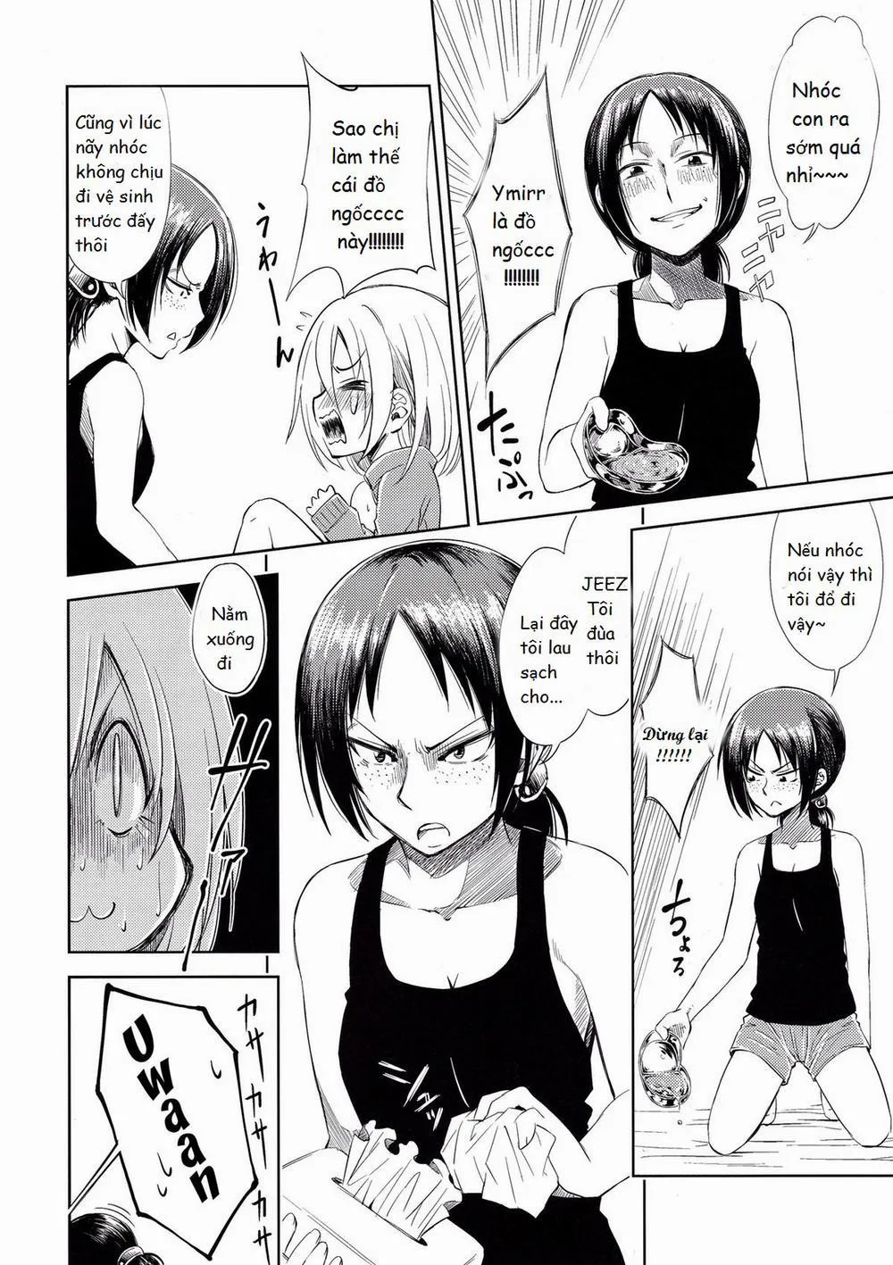 HentaiVN.net - Ảnh 16 - Lovely Girls'Lily vol.7 (Shingeki no Kyojin) - Chap 1
