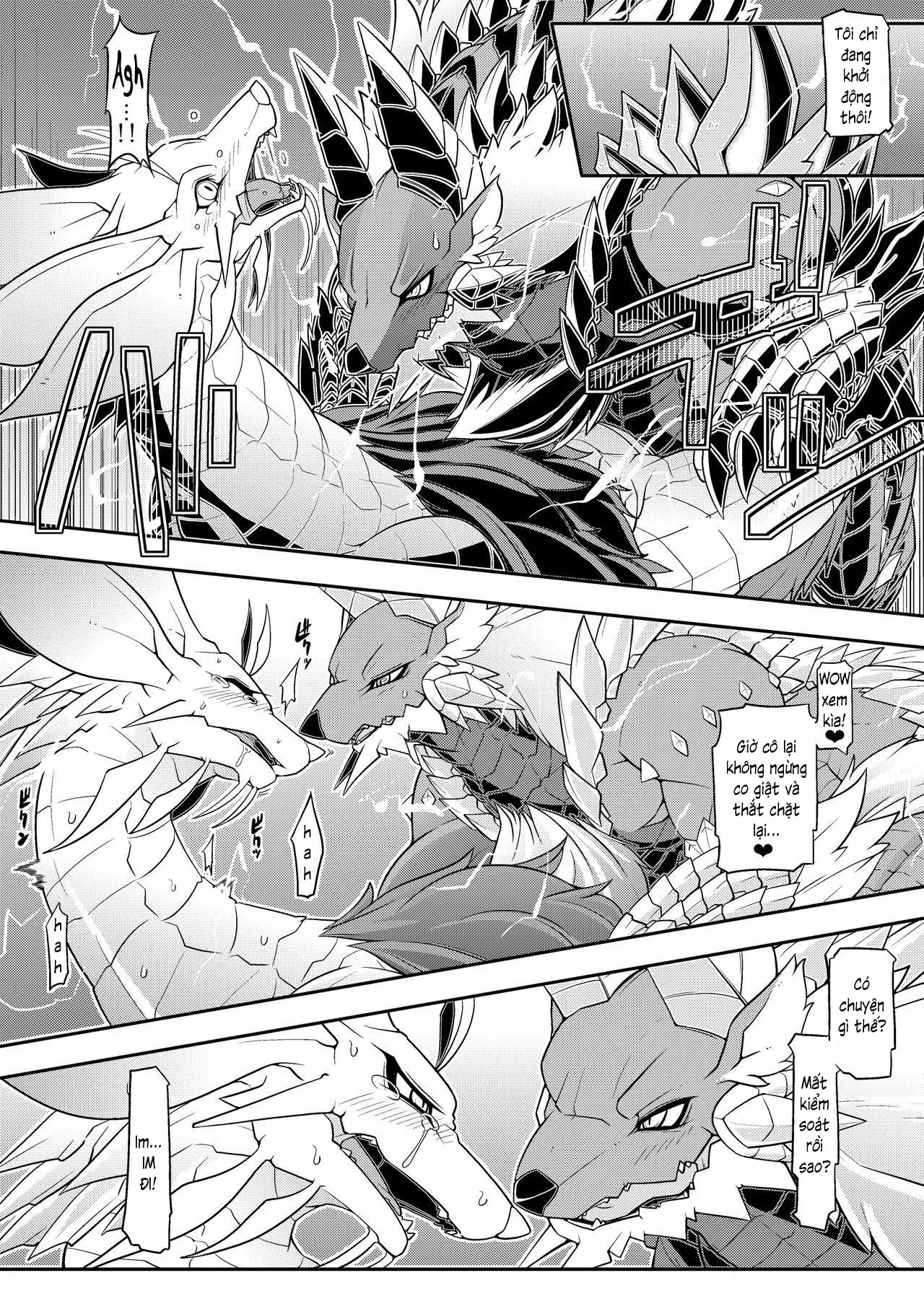 HentaiVN.net - Ảnh 15 - The Moonlight's Lightning Howl (Monster Hunter) [Tsukikage no Raihou] - Chap 1