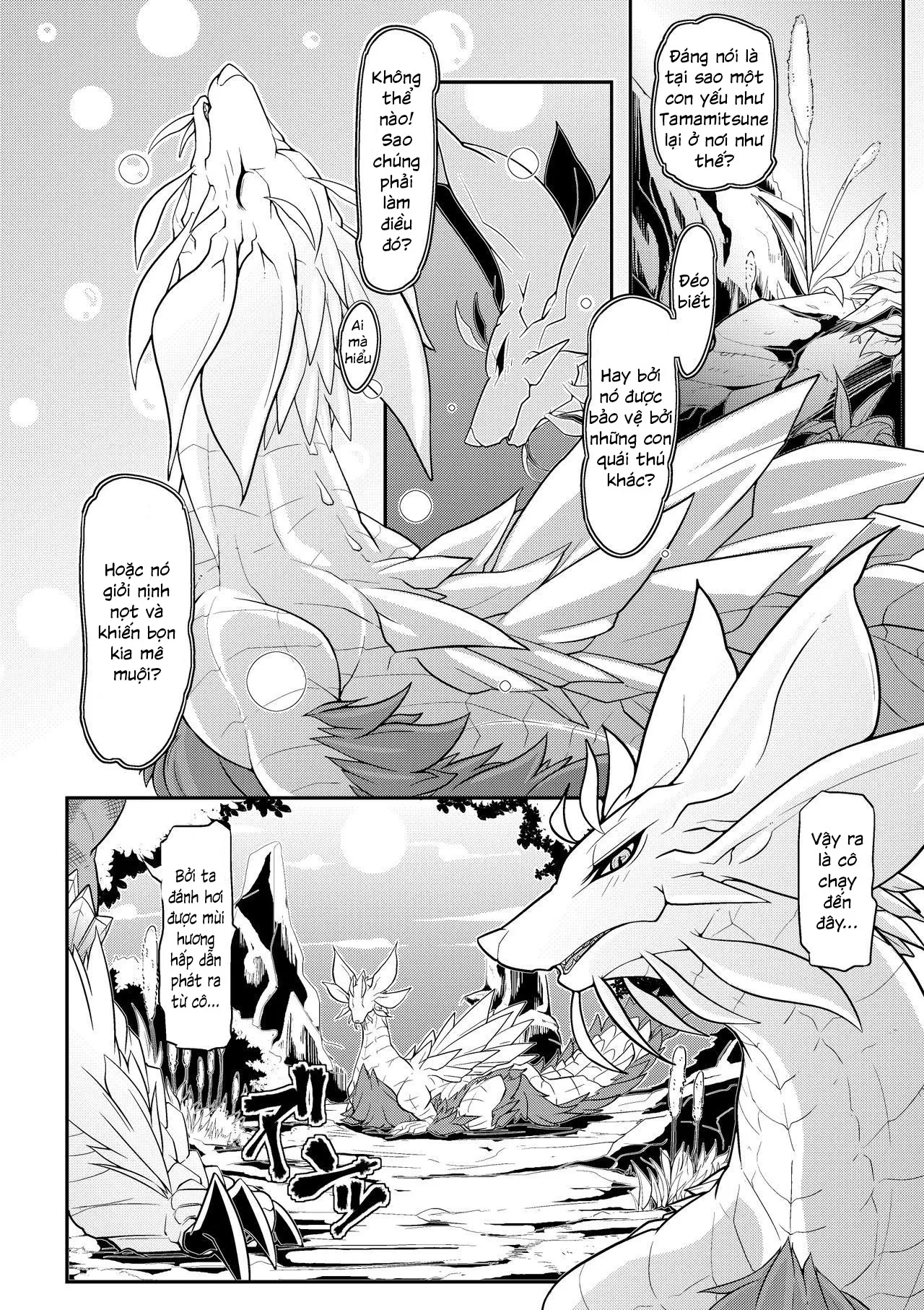 HentaiVN.net - Ảnh 7 - The Moonlight's Lightning Howl (Monster Hunter) [Tsukikage no Raihou] - Chap 1