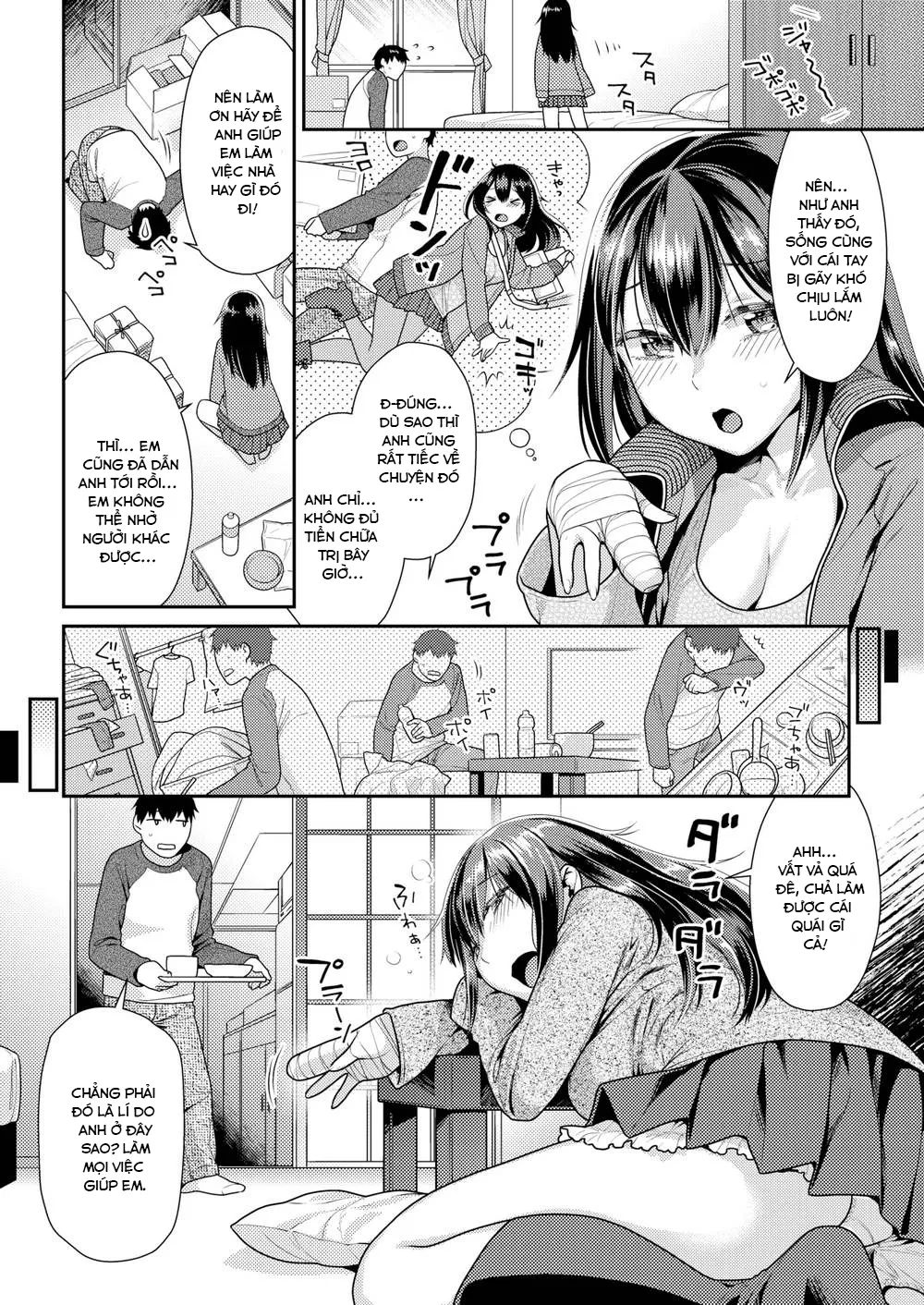 HentaiVN.net - Ảnh 4 - Làm Bằng Tay Phải [Right-handed work] - Chap 1