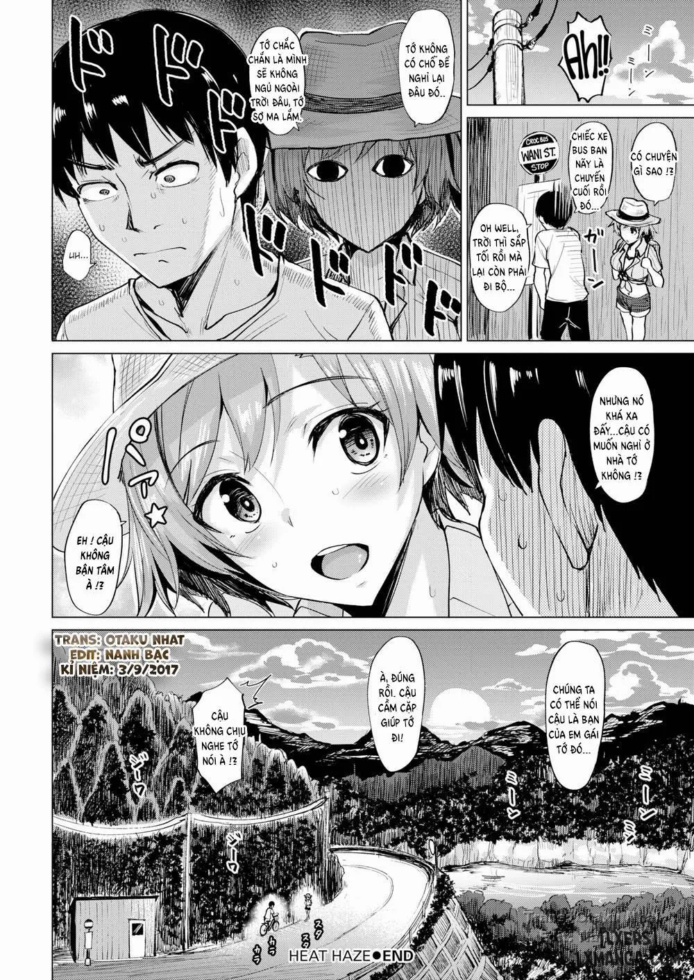 HentaiVN.net - Ảnh 20 - Heat Haze - Chap 1