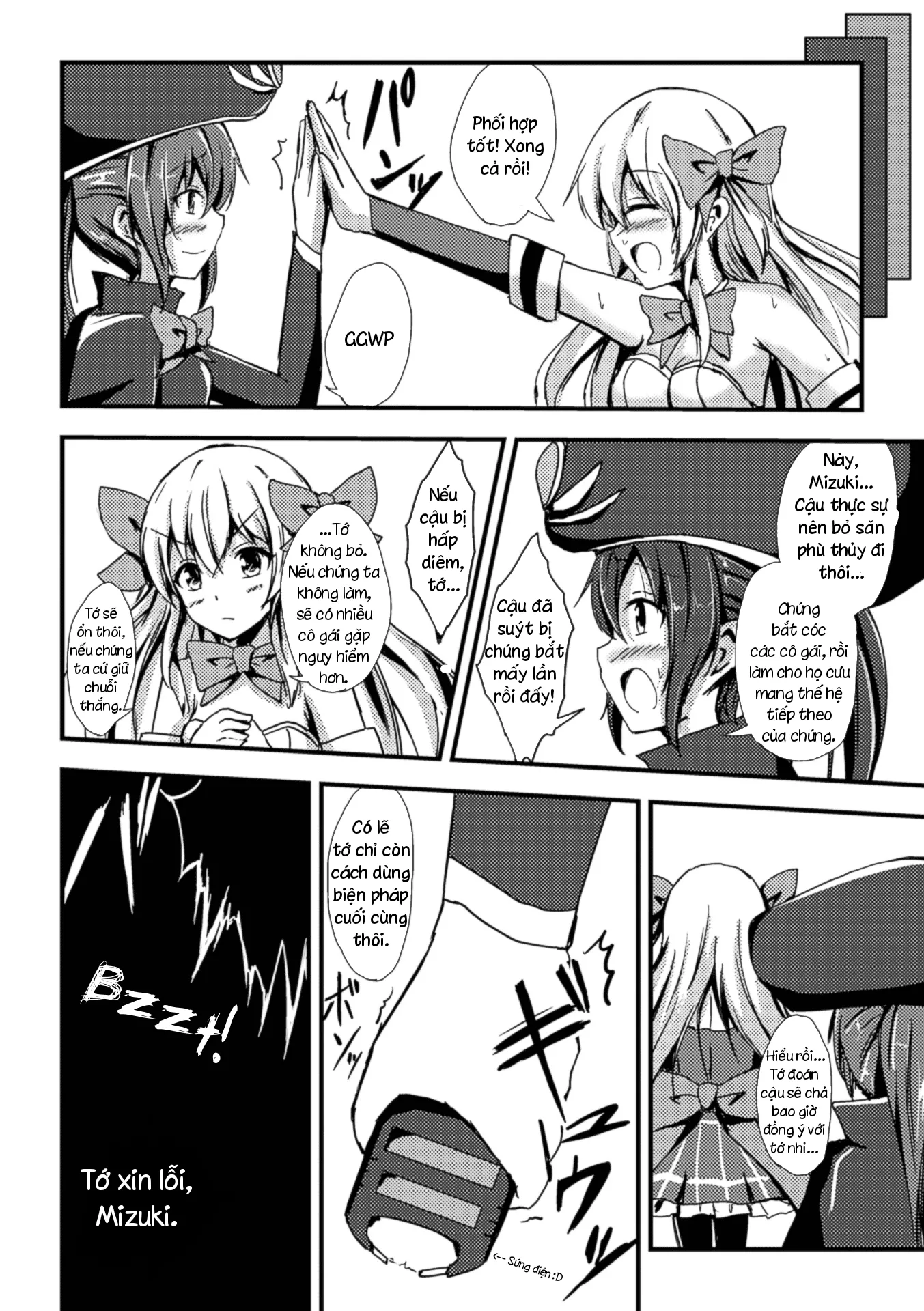 HentaiVN.net - Ảnh 5 - The Magical Girl and the Cage of Lesbianism - Chap 1