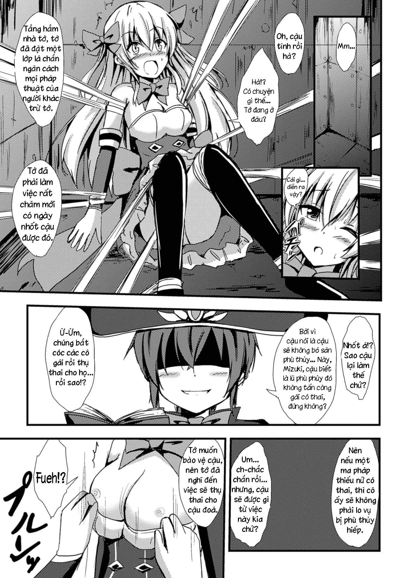 HentaiVN.net - Ảnh 6 - The Magical Girl and the Cage of Lesbianism - Chap 1