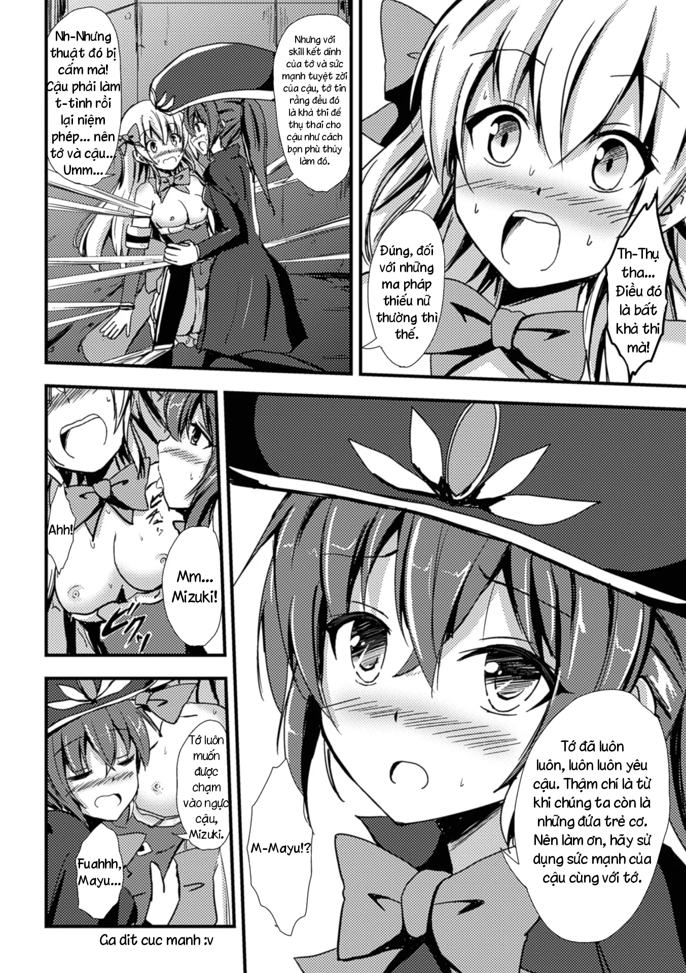 HentaiVN.net - Ảnh 7 - The Magical Girl and the Cage of Lesbianism - Chap 1