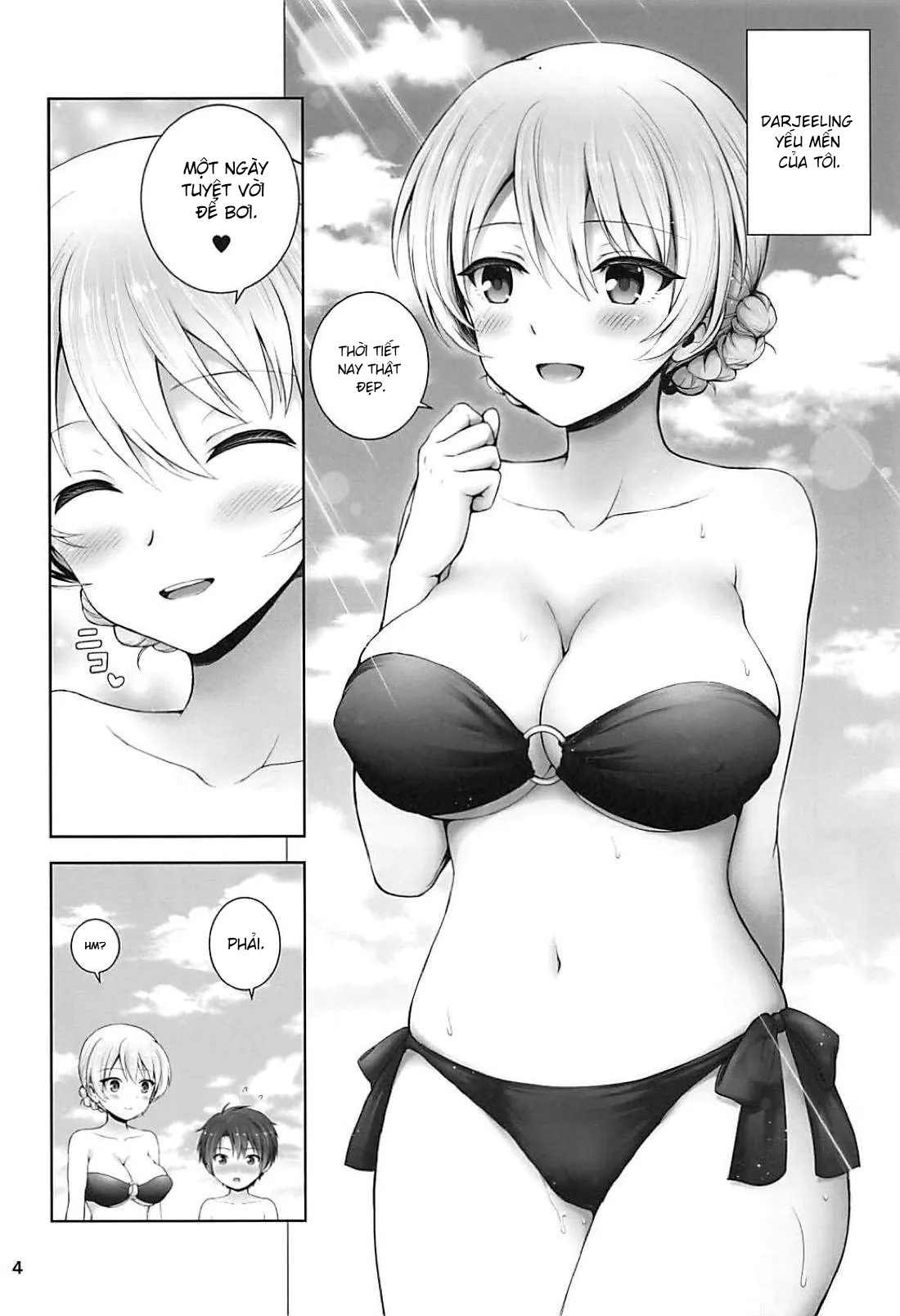 HentaiVN.net - Ảnh 5 - Darjeeling to Natsu Kokuhaku (Girls und Panzer) [ダージリンと夏告白 (ガールズ&パンツァー)] - Chap 1