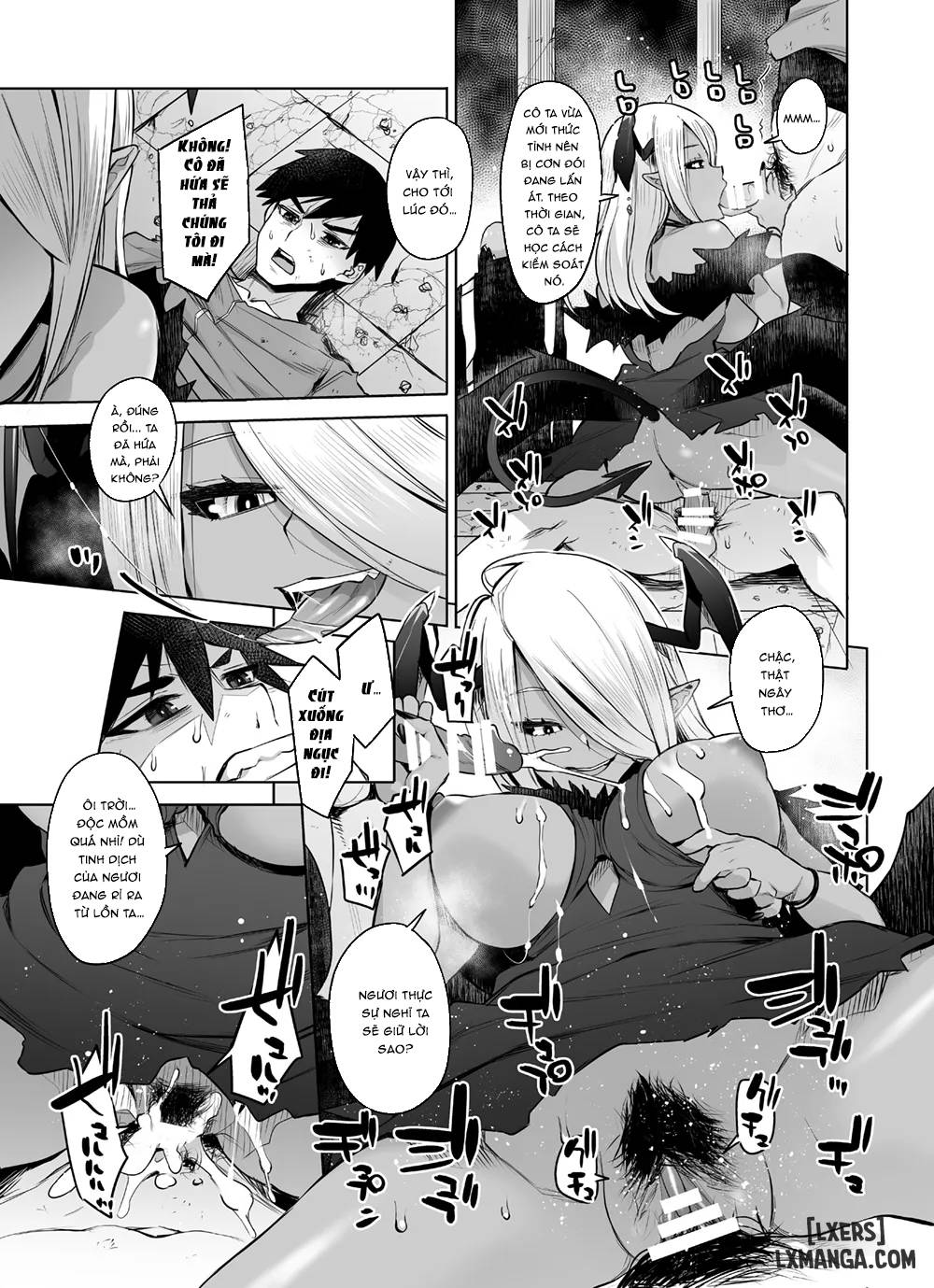 HentaiVN.net - Ảnh 12 - Saiou no Succubus - Chap 1