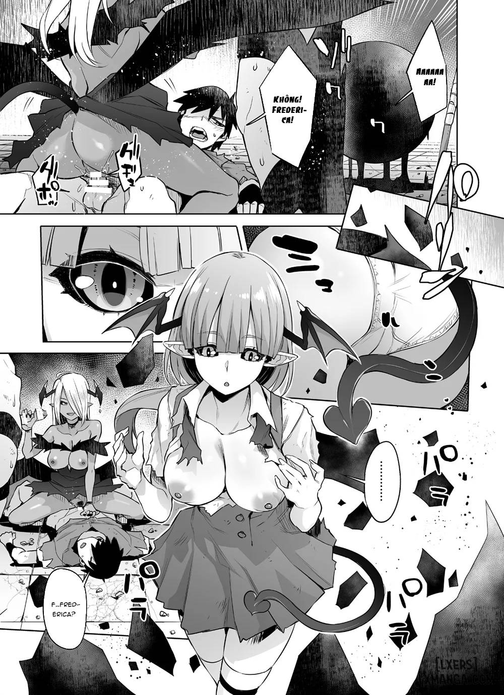HentaiVN.net - Ảnh 8 - Saiou no Succubus - Chap 1