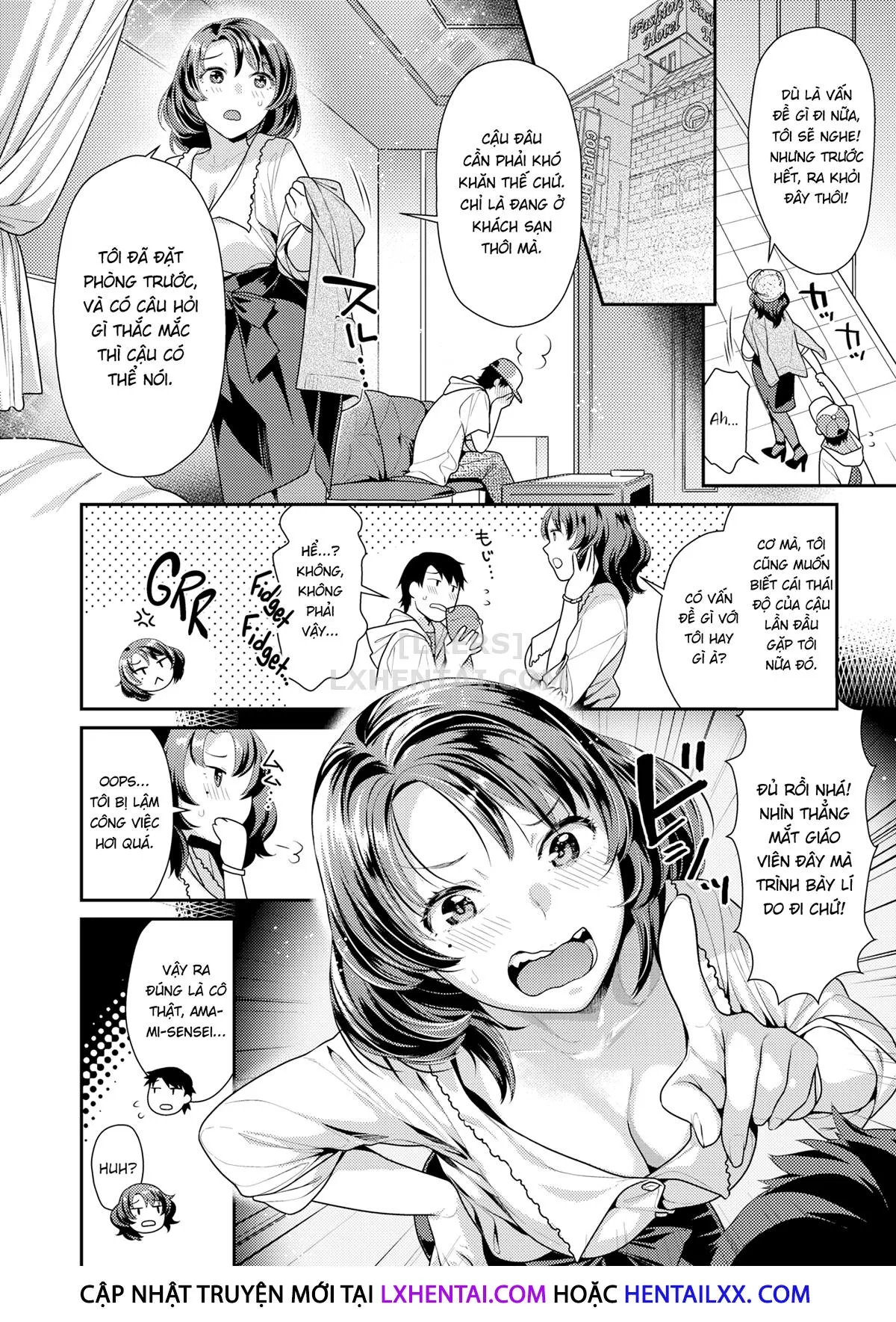 HentaiVN.net - Ảnh 4 - Comfortable Distance [Comic Kairakuten BEAST 2020-08] - Chap 1