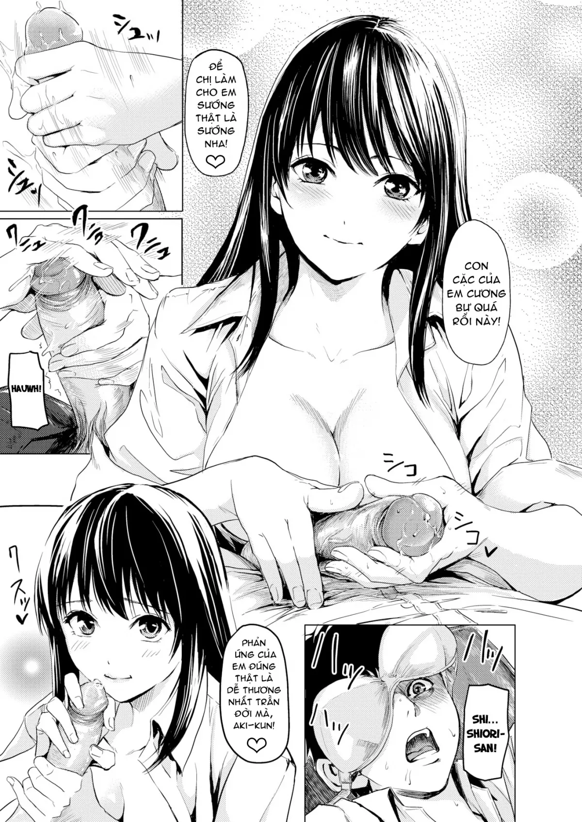 HentaiVN.net - Ảnh 14 - Buổi Cắt Tóc Ái Tình [Welcome to The Barber] - Chap 1