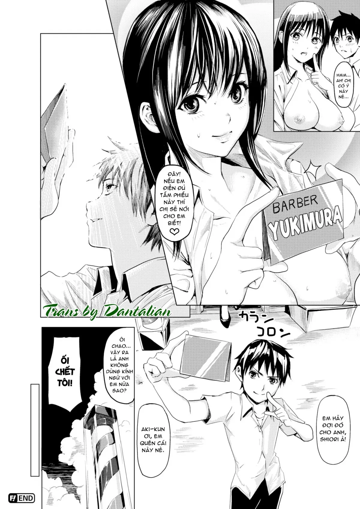 HentaiVN.net - Ảnh 25 - Buổi Cắt Tóc Ái Tình [Welcome to The Barber] - Chap 1
